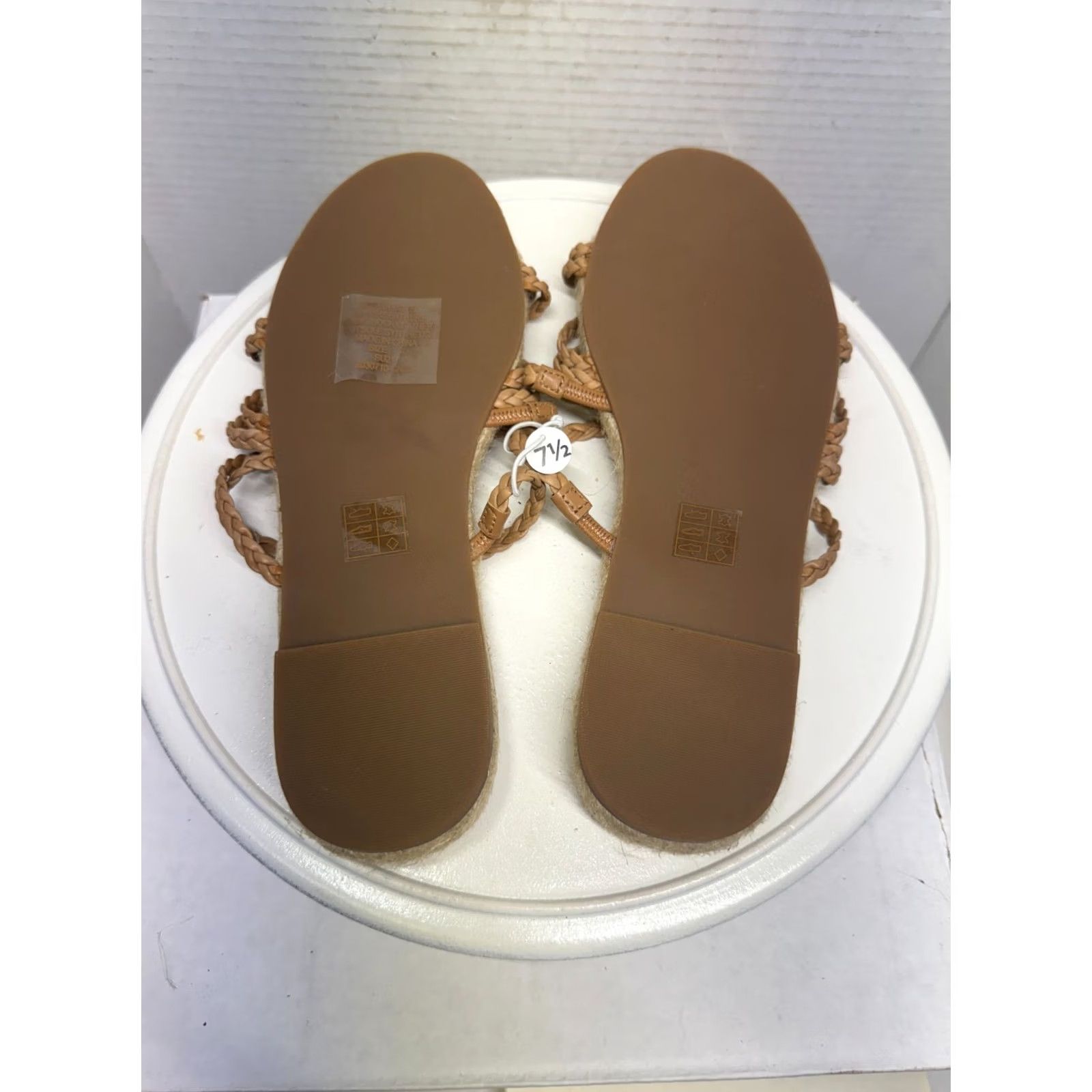 Madewell VINTAGE Madewell Kathryn Slide Espadrille Braided Leather Flat Sandal Women Size 7.5 NEW Size US 8 / IT 38 - 2 Thumbnail