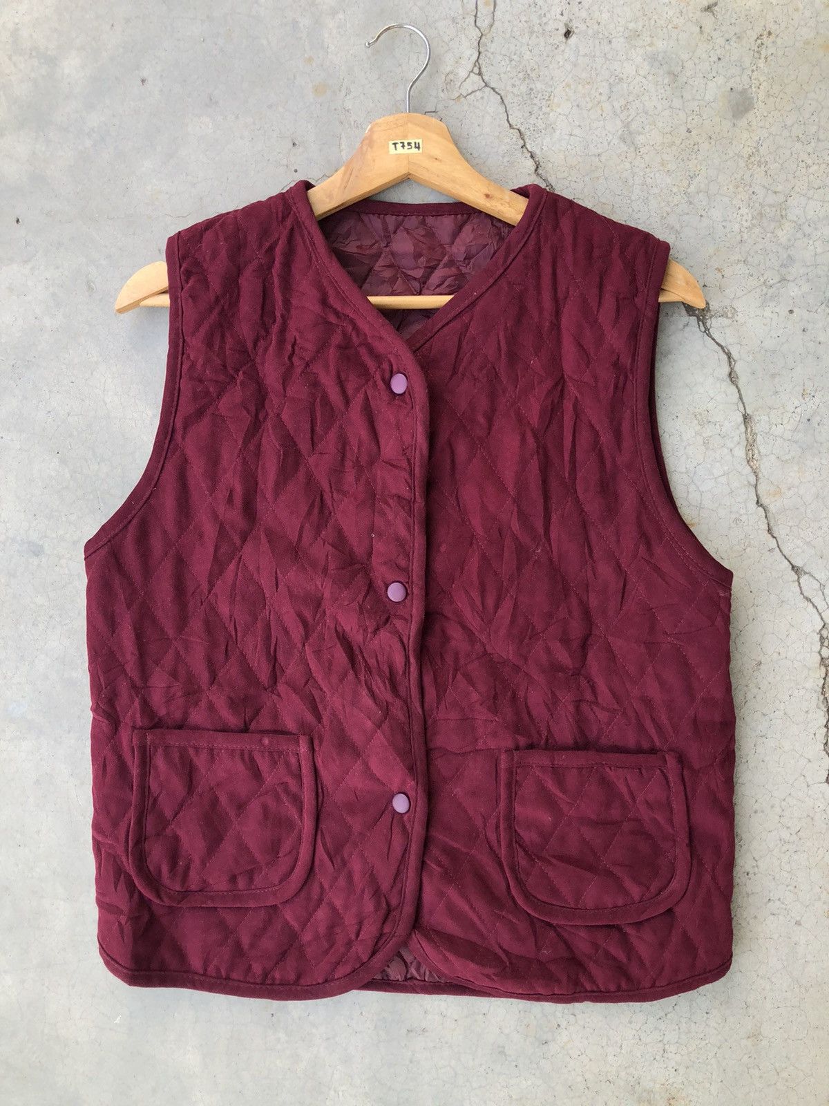 Vision Streetwear 🔴Vintage Vest Box Pattern With Pocket Size US S / EU 44-46 / 1 - 1 Thumbnail