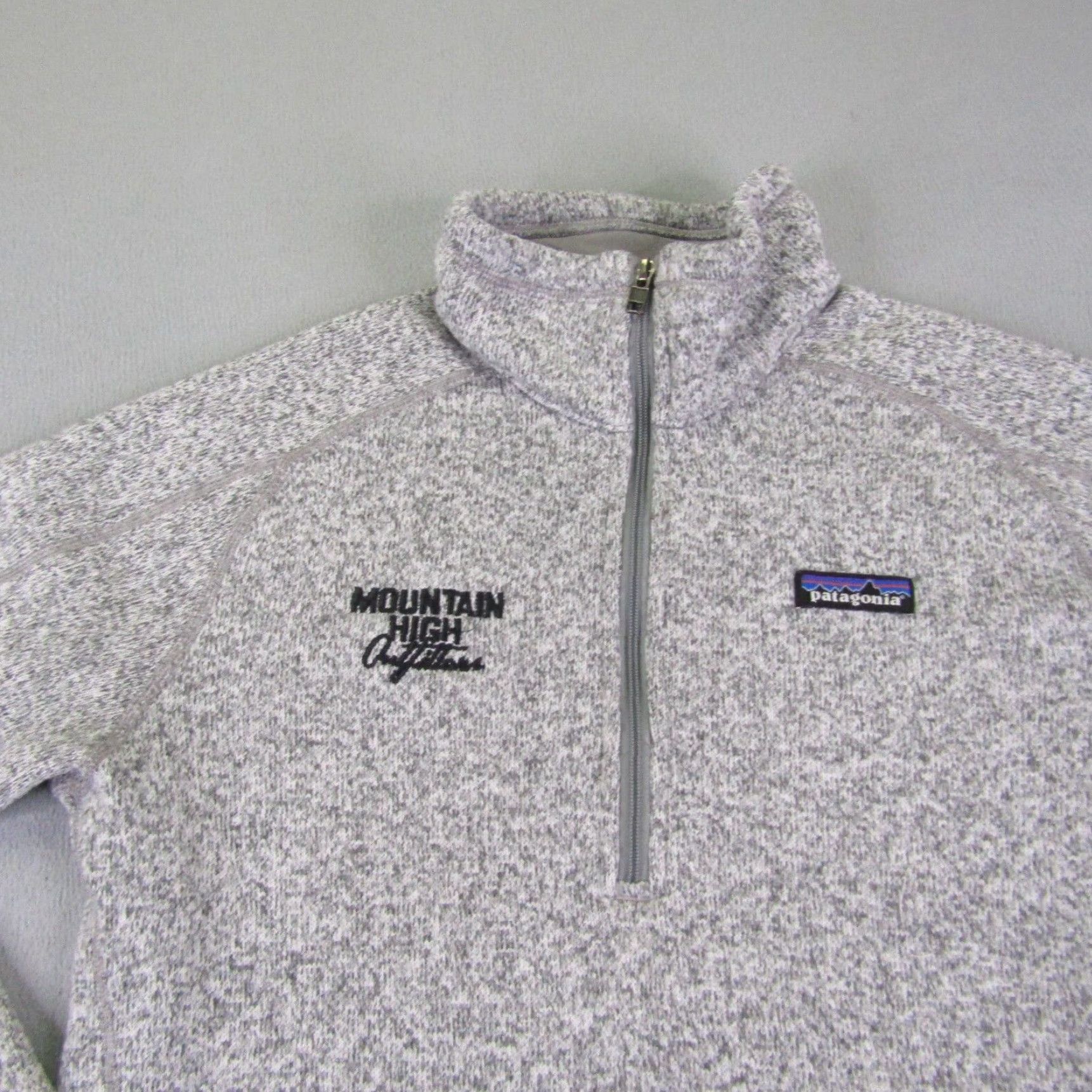 Patagonia Patagonia Better Sweater Womens M Gray 1/4 Zip Fleece Pullover Outdoors Jacket Size M / US 6-8 / IT 42-44 - 2 Thumbnail