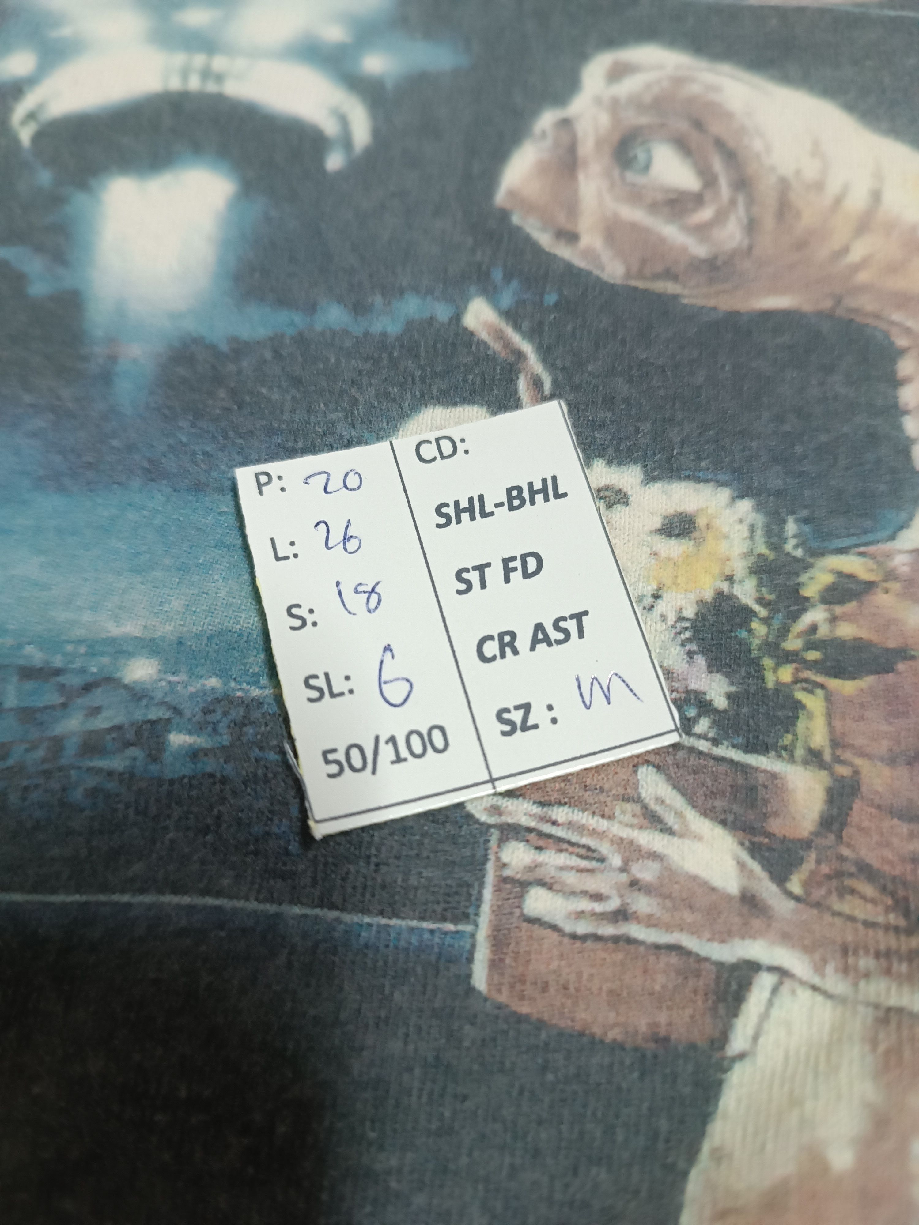 Vintage VINTAGE E.T EXTRA TERRESTRIAL MOVIE star wars trek alien Size US M / EU 48-50 / 2 - 16 Thumbnail