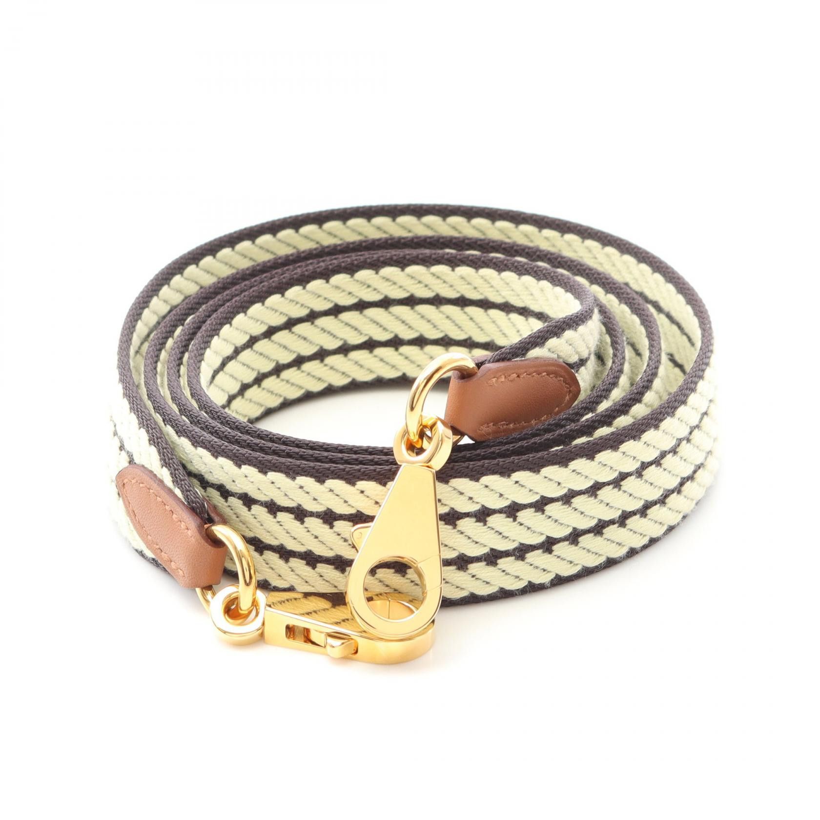 Hermes Hermes Hermes Bandouliere Sangle Cordage Swift Canvas Shoulder Strap Leather Other Stamp W (2024) Size ONE SIZE - 1 Thumbnail