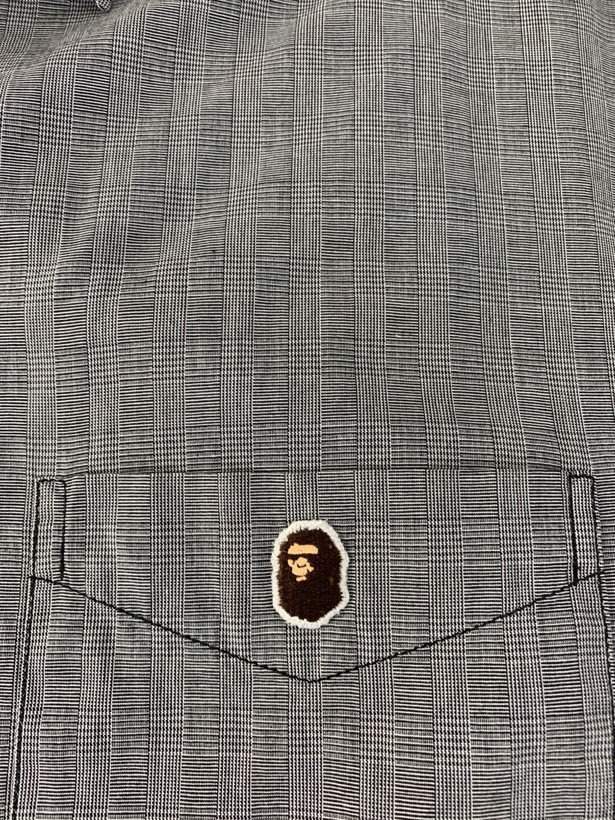 Bape A Bathing Ape Chambray Oxford Shirt Single Pocket Size US XL / EU 56 / 4 - 4 Thumbnail