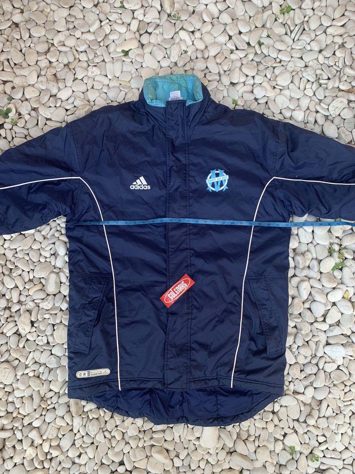 Adidas × Vintage Vintage marseille 1999/00 training coat jacket Size US L / EU 52-54 / 3 - 7 Thumbnail