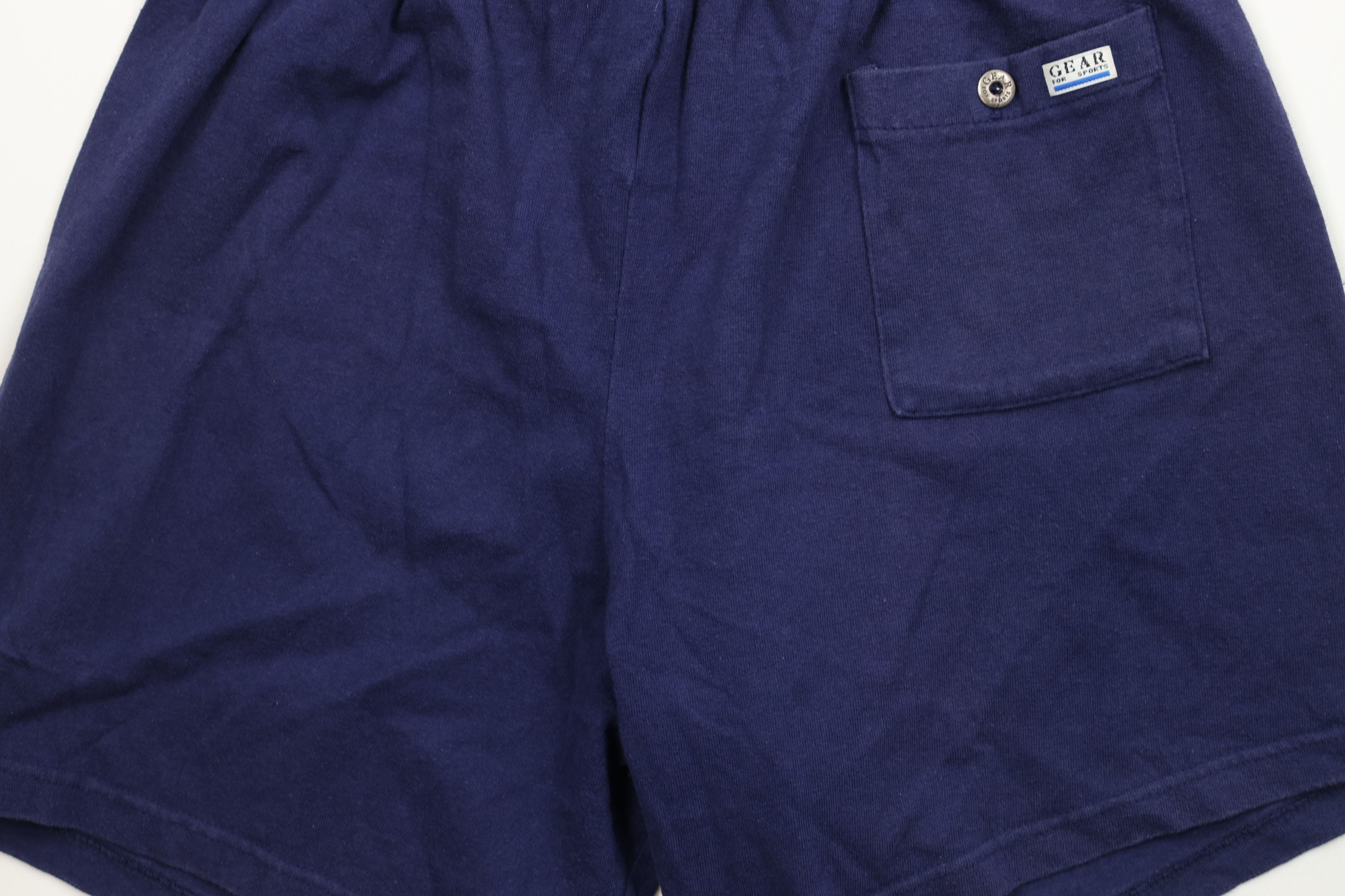 Vintage Vintage 90s Streetwear Cotton Above Knee Shorts Blue USA Size US 36 / EU 52 - 12 Thumbnail