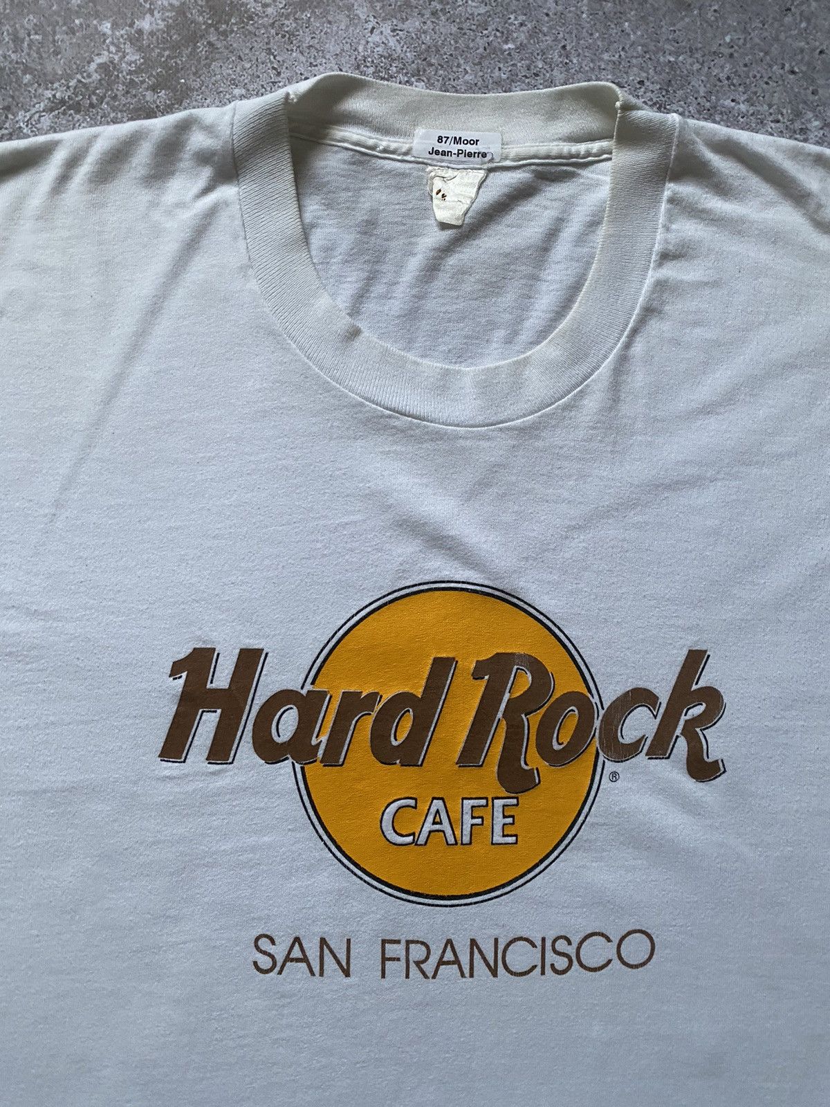 Hard Rock Cafe × Vintage Rare Vintage Hard Rock cafe 80s San Francisco Sz XL Size US XL / EU 56 / 4 - 2 Thumbnail