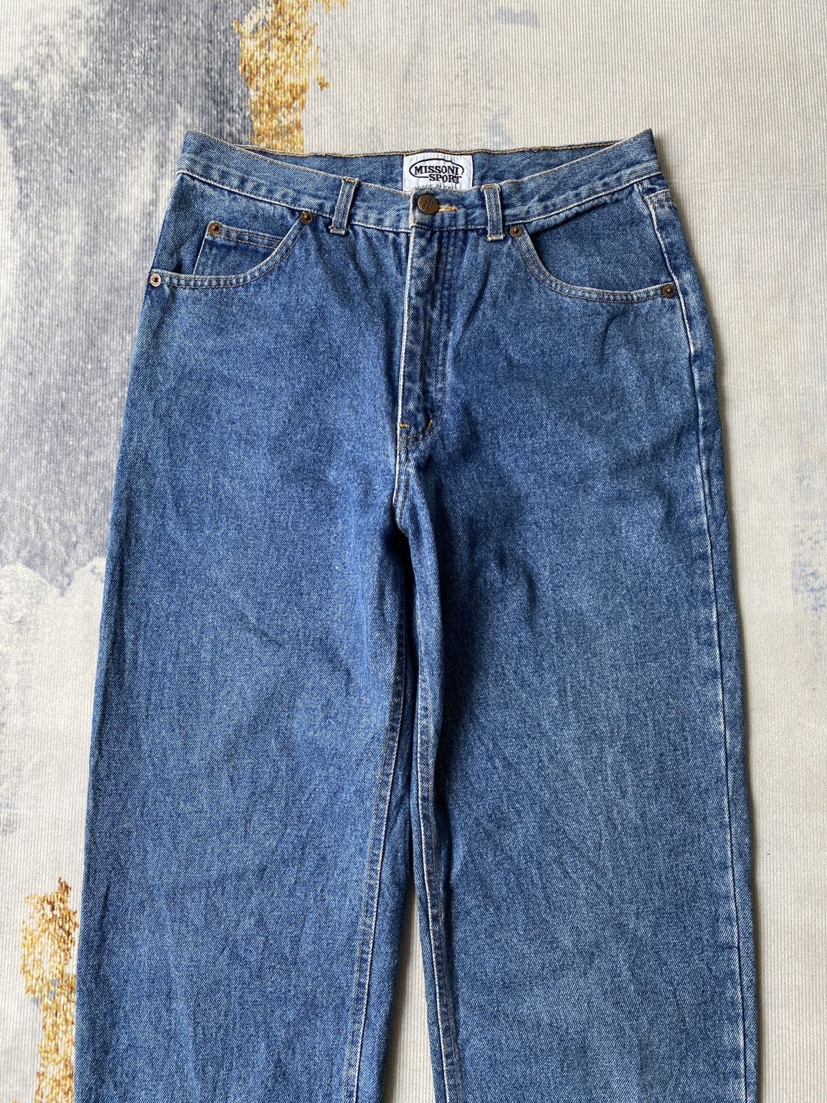 Missoni Vintage 90’s Missoni Sport Italy Jeans Size 28" / US 6 / IT 42 - 5 Thumbnail