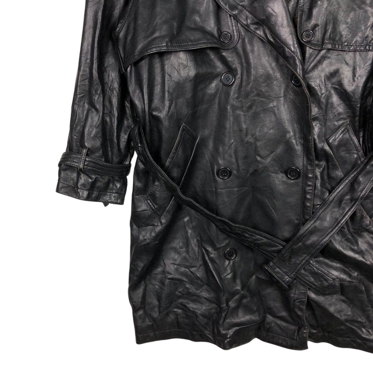Japanese Brand 📌Vintage Leather Jacket Felgi Donna Blanket Issey Miyake Size US M / EU 48-50 / 2 - 5 Thumbnail