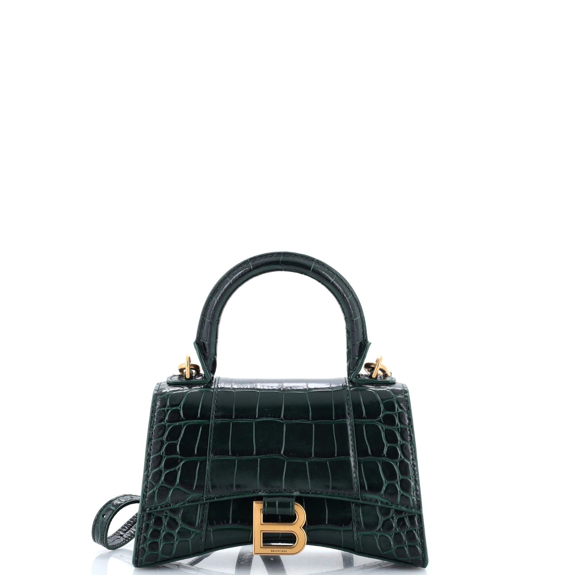 Balenciaga Hourglass Top Handle Bag, Women's