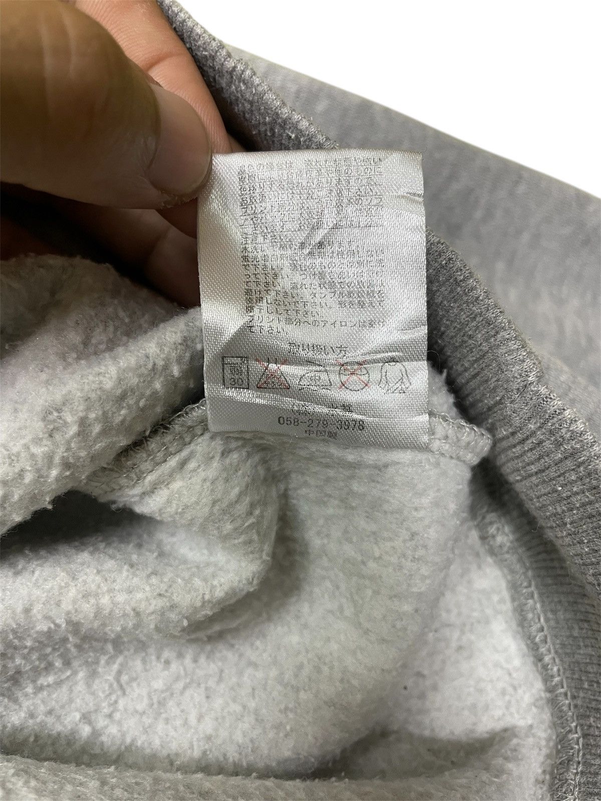 Japanese Brand First down♨️ sweatshirt large size grey colour Size US XL / EU 56 / 4 - 9 Thumbnail