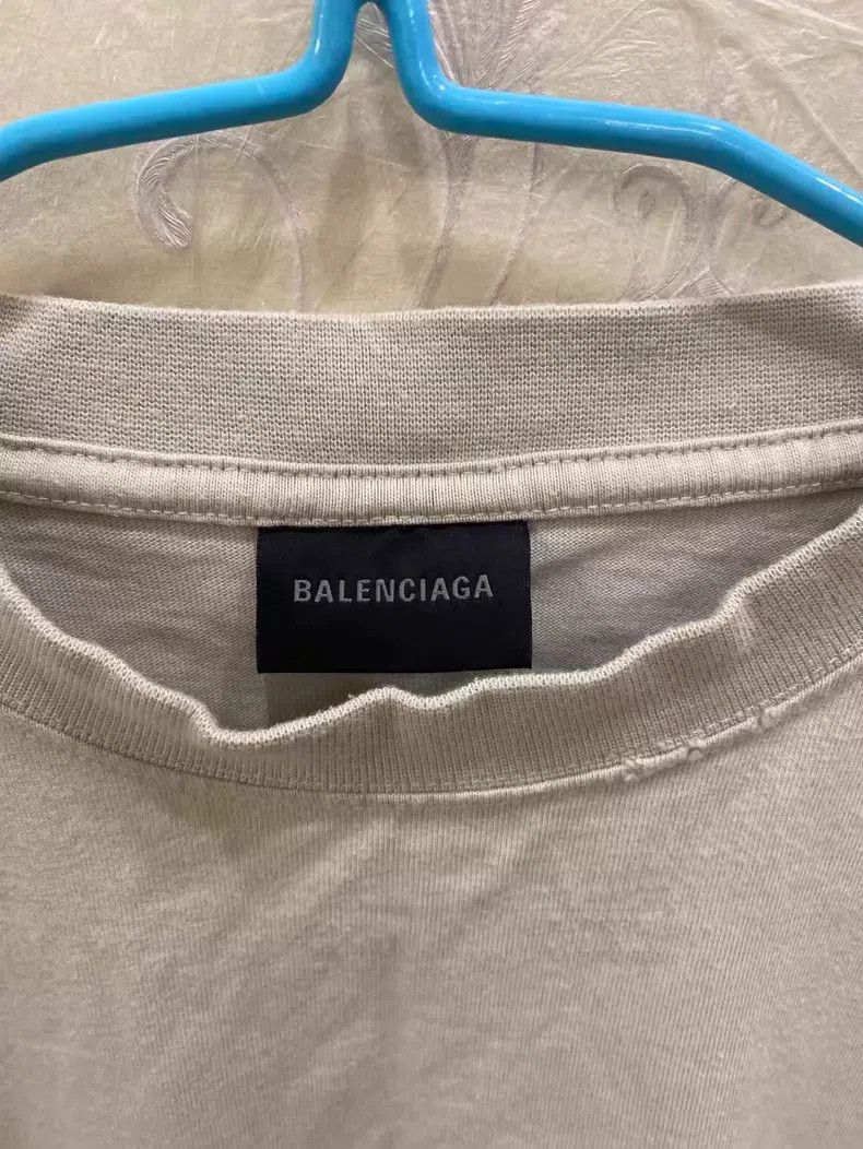 Balenciaga Balenciaga Logo Letter Print Short Sleeve T-Shirt Size US XS / EU 42 / 0 - 3 Thumbnail