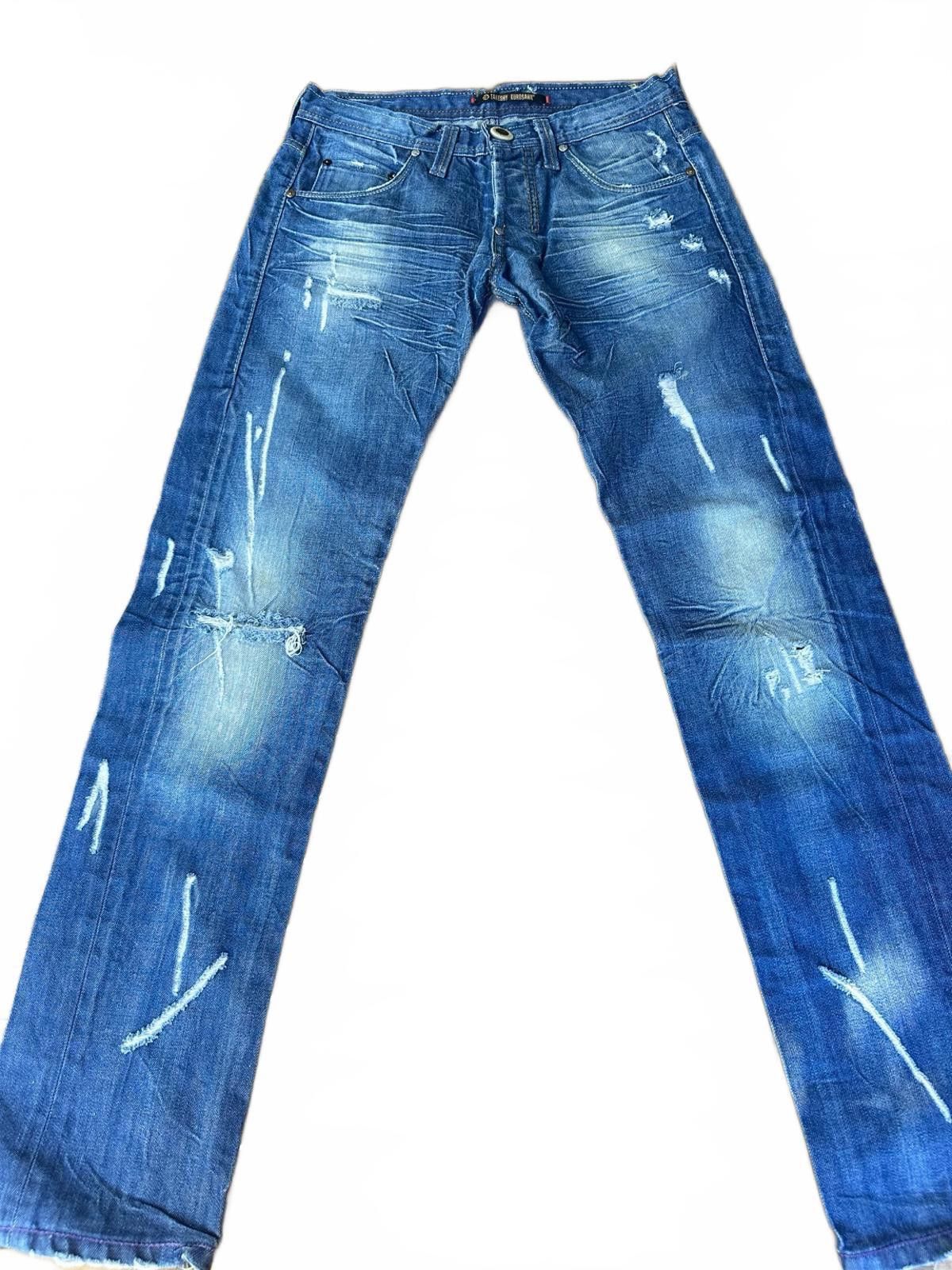 Takeshy Kurosawa Takeshy Kurosawa Distressed Jeans 32x32 made in Italy Size US 32 / EU 48 - 1 Thumbnail