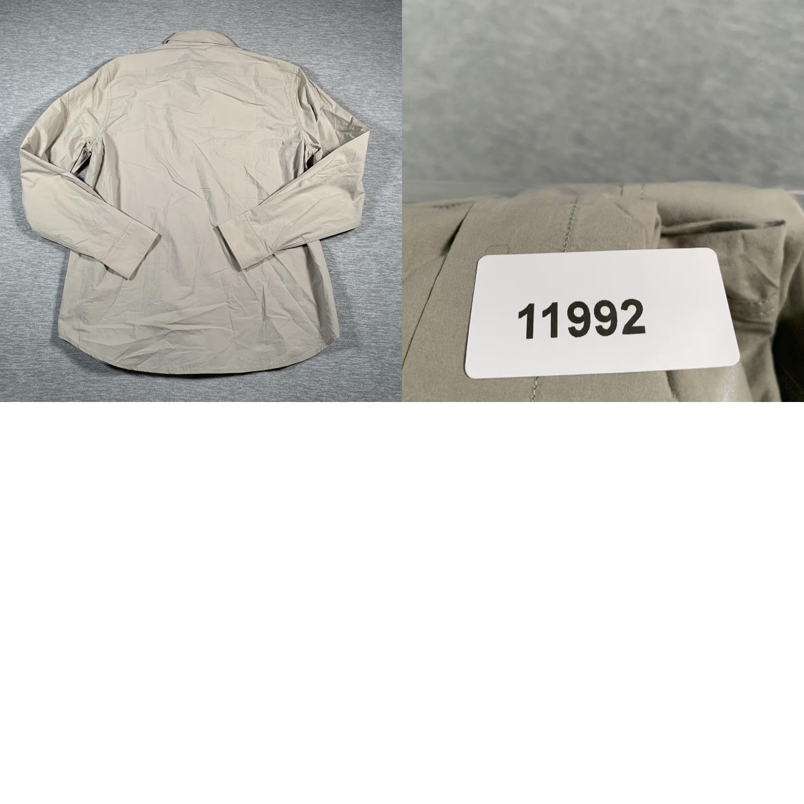 H&M H&M Shirt Mens Medium Gray Regular Fit Long Sleeve Button Down Cotton Pocket Size US M / EU 48-50 / 2 - 9 Thumbnail