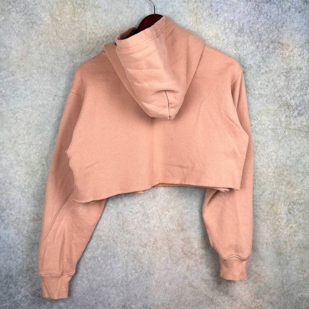 Aritzia Aritzia TNA The Perfect Cropped Hoodie S Tan Brown Gemstone Size S / US 4 / IT 40 - 4 Thumbnail
