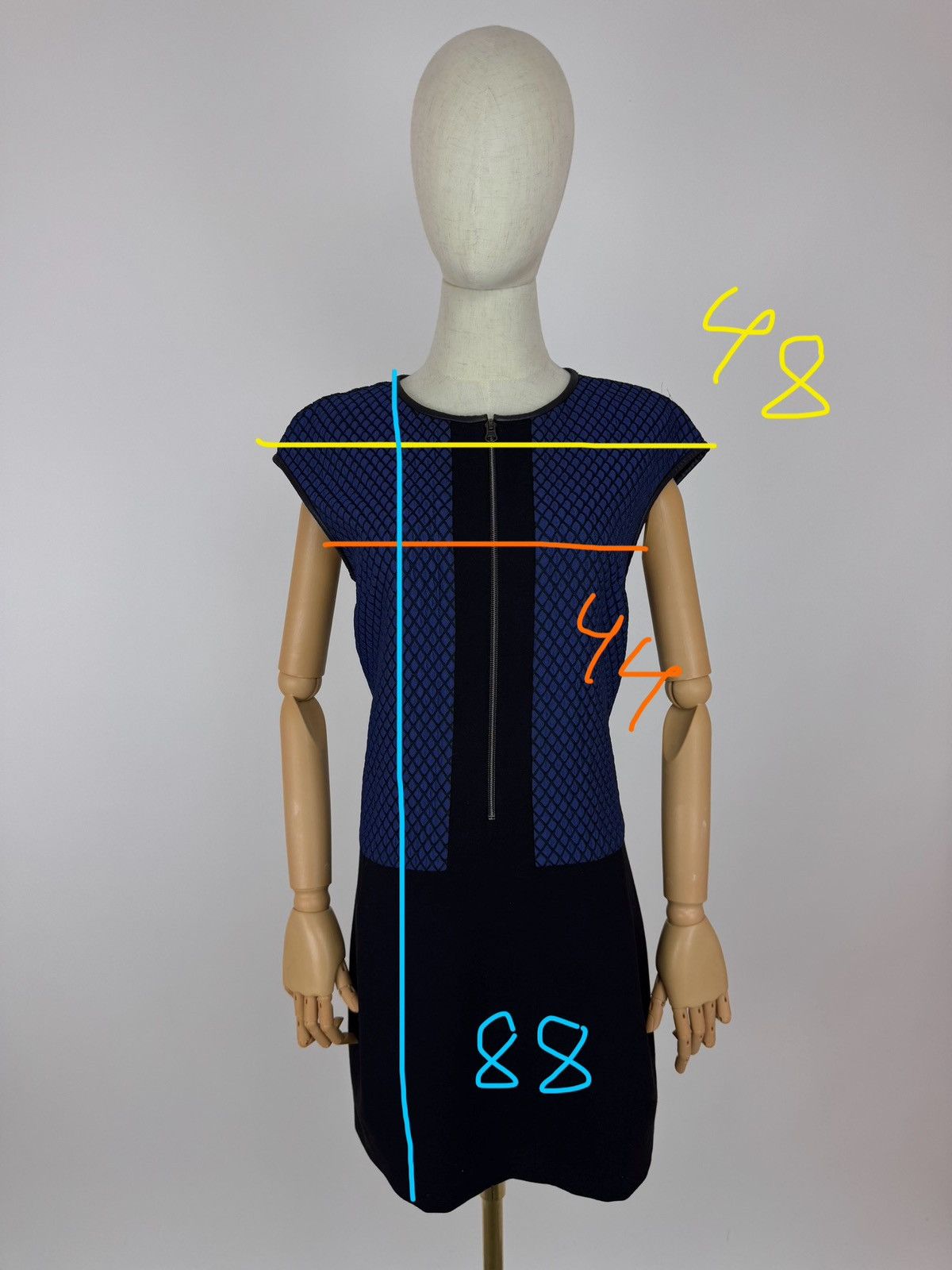 Cop Copine × Designer Cop. Copine Dress Sleeve Less Womens Size 38 Size S / US 4 / IT 40 - 12 Thumbnail