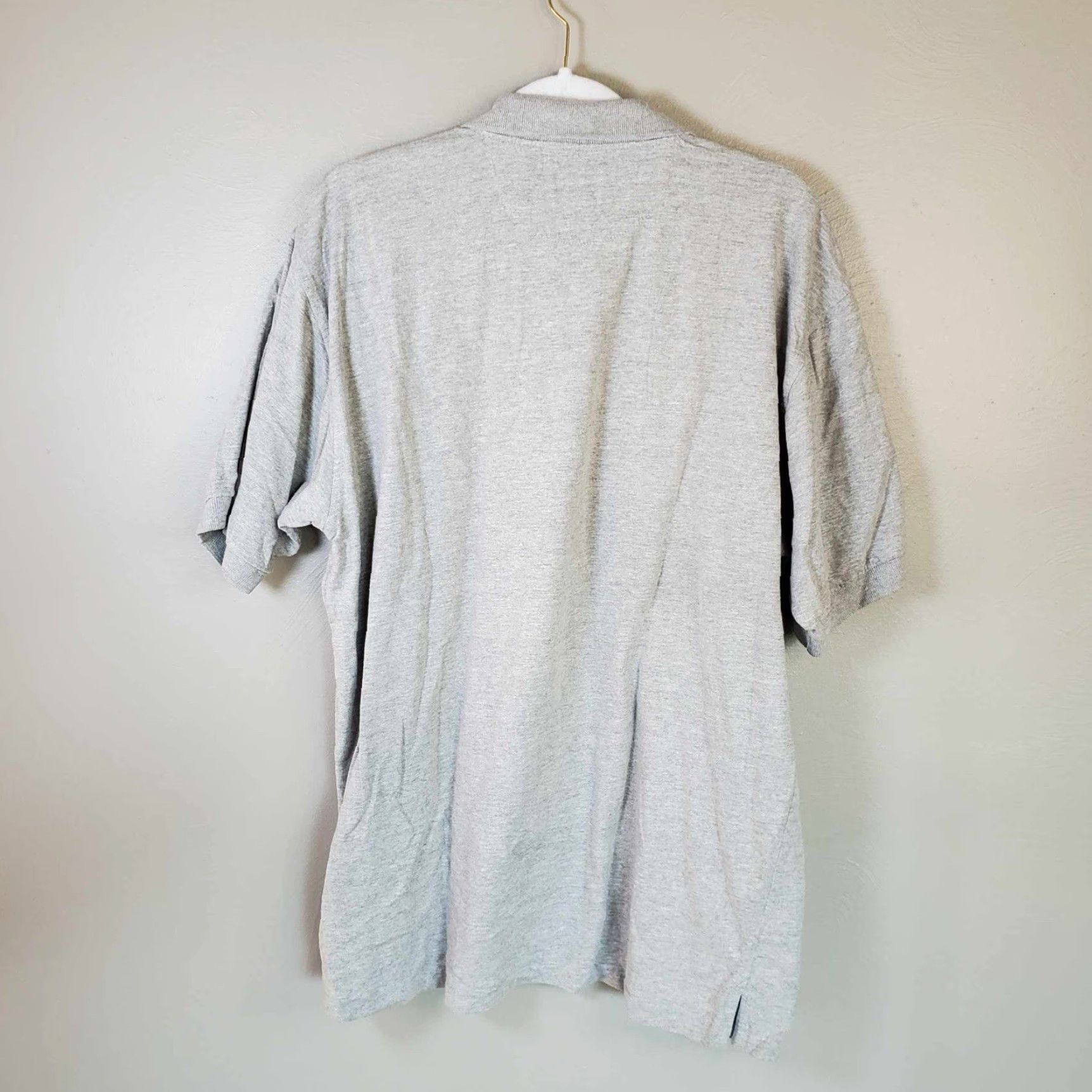 Chaps Chaps Ralph Lauren Polo Shirt Golf Mens Large L Gray Casual Polo Shirt Golf Mens L Gray Size US L / EU 52-54 / 3 - 3 Thumbnail