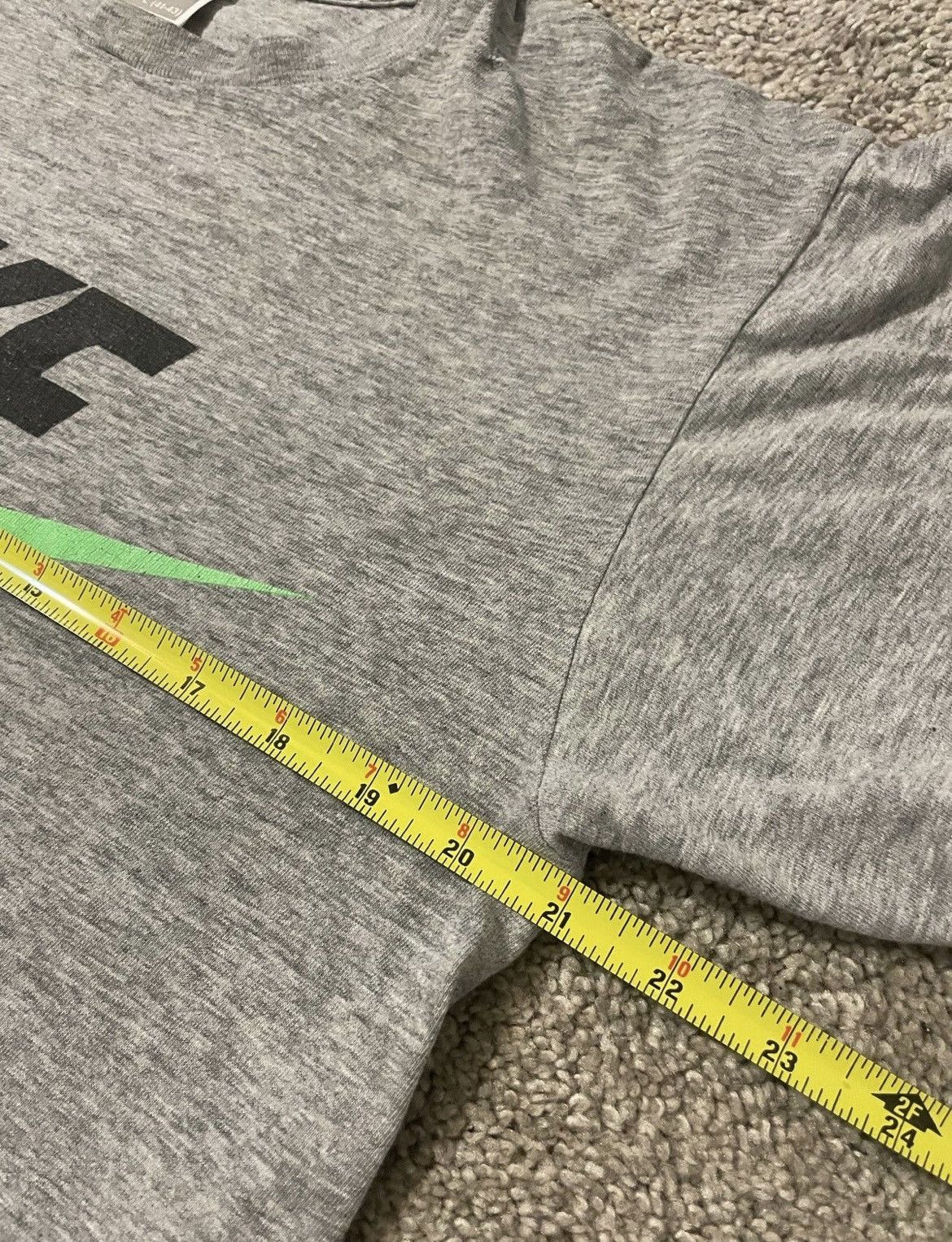 Nike × Vintage Vintage 90s Nike Single Stitch Tee Swoosh Made In USA Large Size US L / EU 52-54 / 3 - 4 Thumbnail