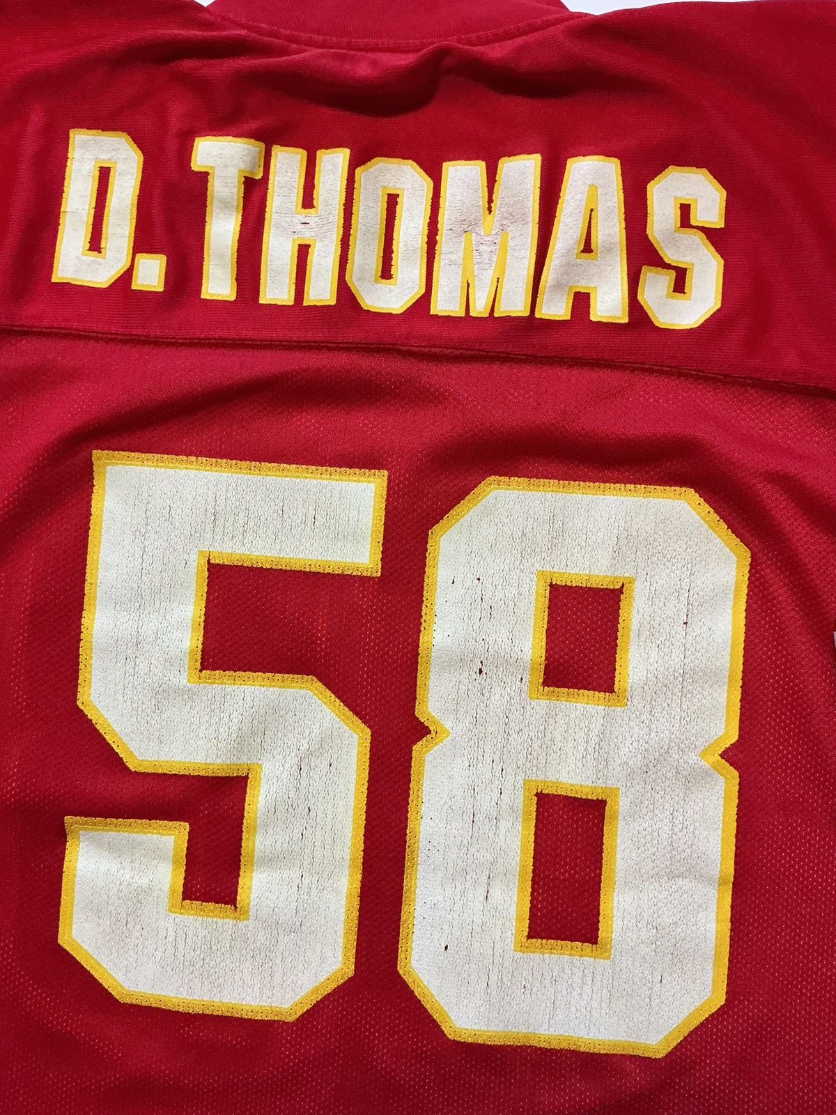 Reebok Reebok Kansas City Chiefs Derrick Thomas NFL Football Jersey Size US XXL / EU 58 / 5 - 10 Thumbnail
