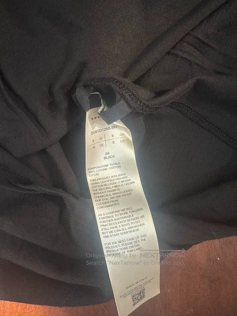 Rick Owens RICK OWENS Black short-sleeved T-shirt Size US S / EU 44-46 / 1 - 5 Thumbnail