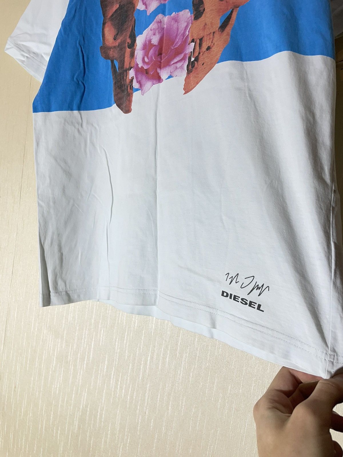 Designer × Vintage Diesel art y2k streetwear T shirt Size US L / EU 52-54 / 3 - 7 Thumbnail