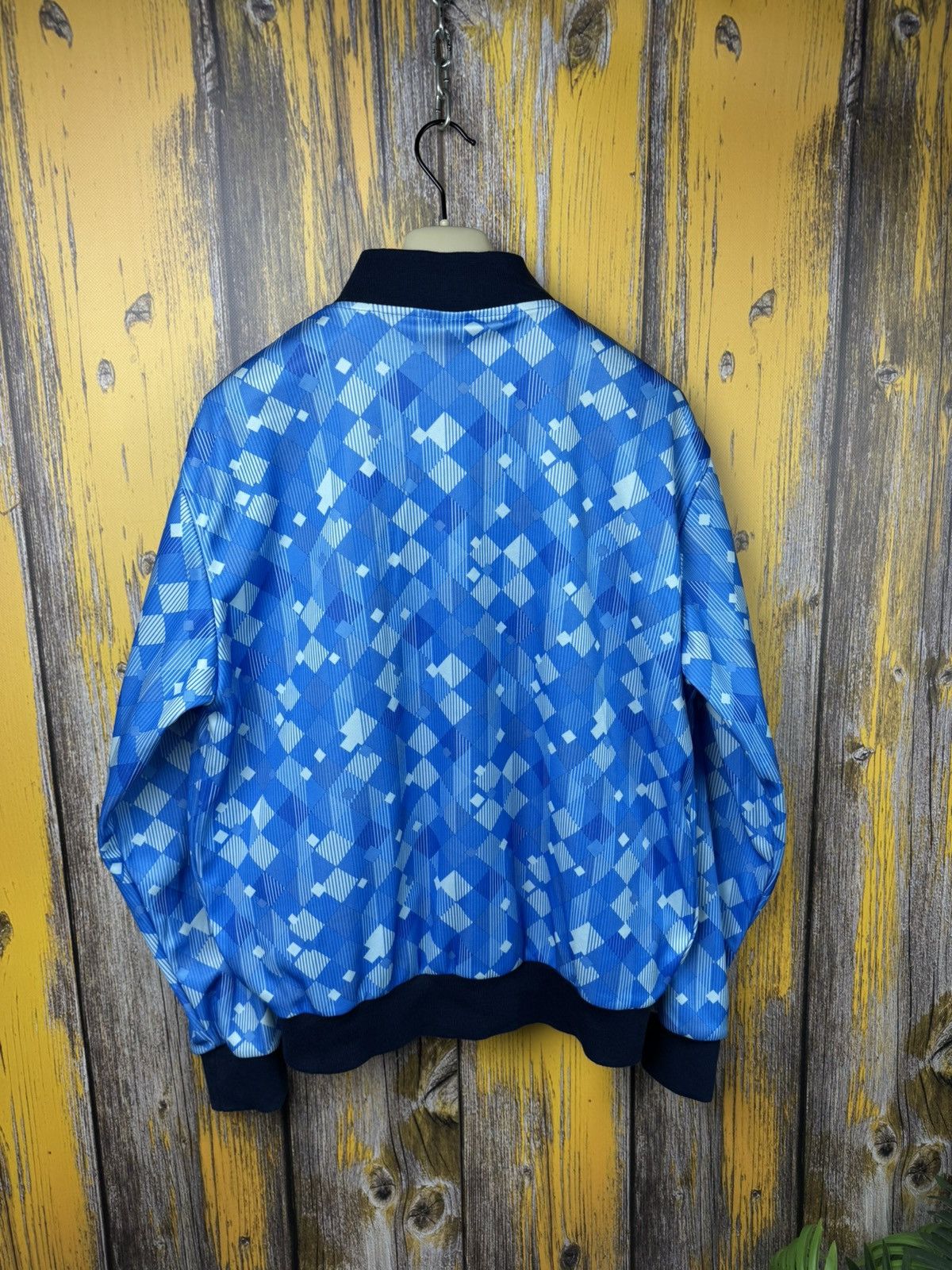Japanese Brand Score Draw England 1990 Empire Third Track Jacket Size XL Size US XL / EU 56 / 4 - 16 Thumbnail