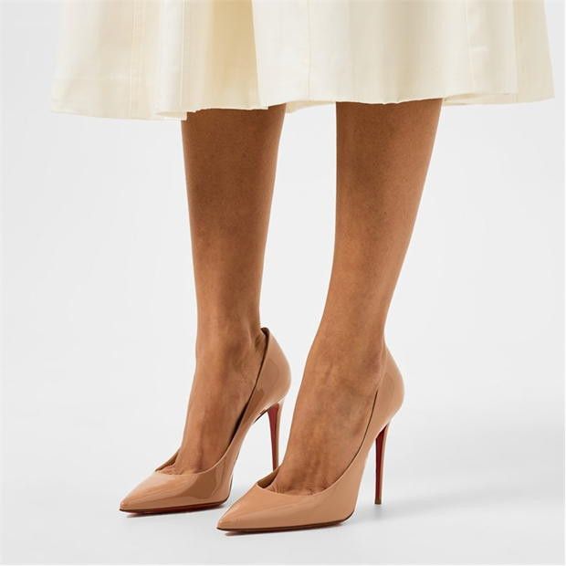 Christian Louboutin Kate 100mm Pumps Size US 5 / IT 35 - 2 Thumbnail