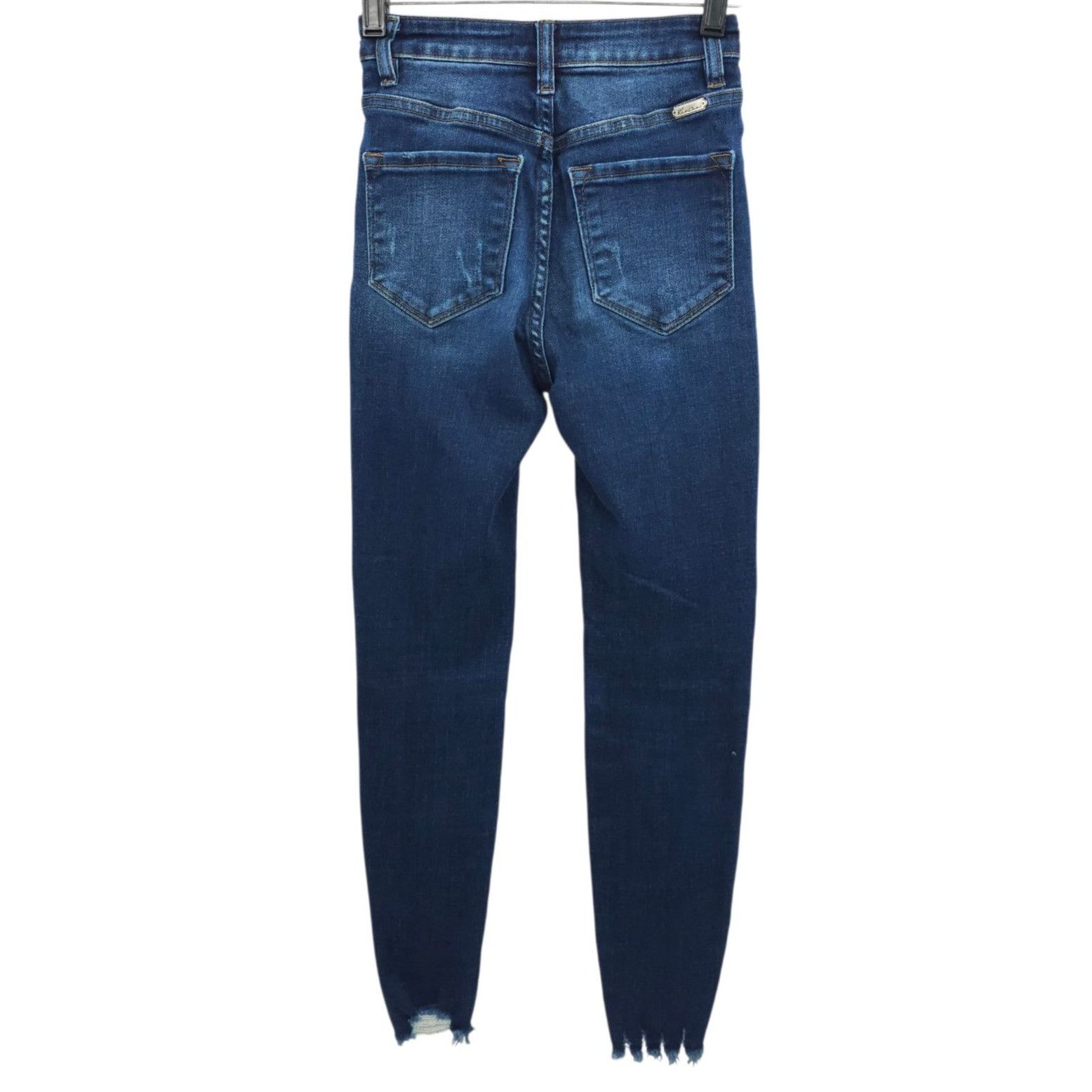Kancan USA KanCan Distressed Jeans Size 23 Ultra High Rise Ankle Skinny Size 23" - 2 Thumbnail