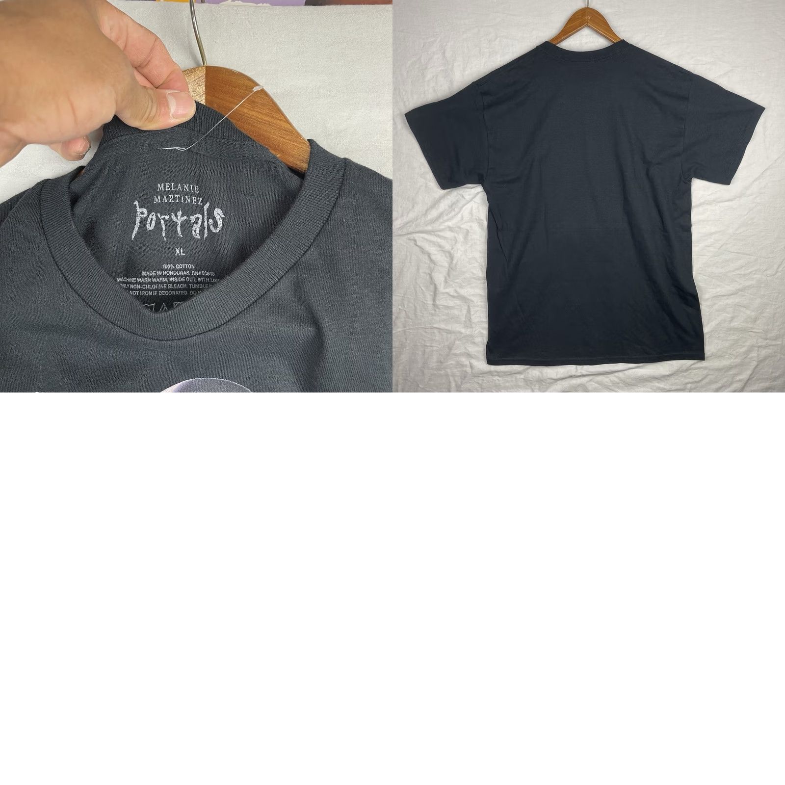 Vintage Melanie Martinez Shirt Womens XL Black Portals Album Music Tee Baggy T-Shirt Crew Neck Short Sleeve Cotton VINTAGE? No (omit) Size XL / US 12-14 / IT 48-50 - 8 Thumbnail