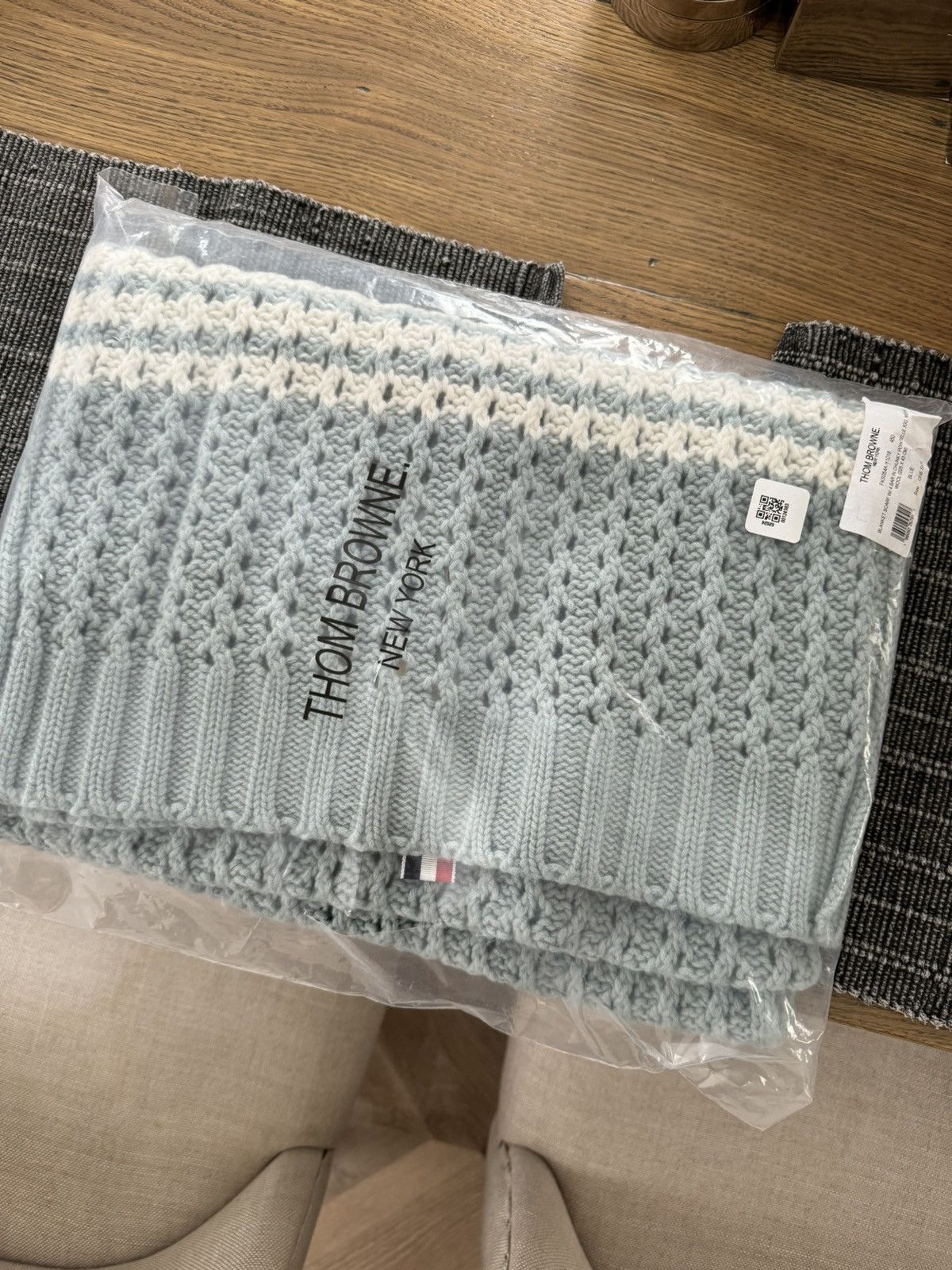 Thom Browne Thom browne virgin wool scarf Size ONE SIZE - 4 Thumbnail