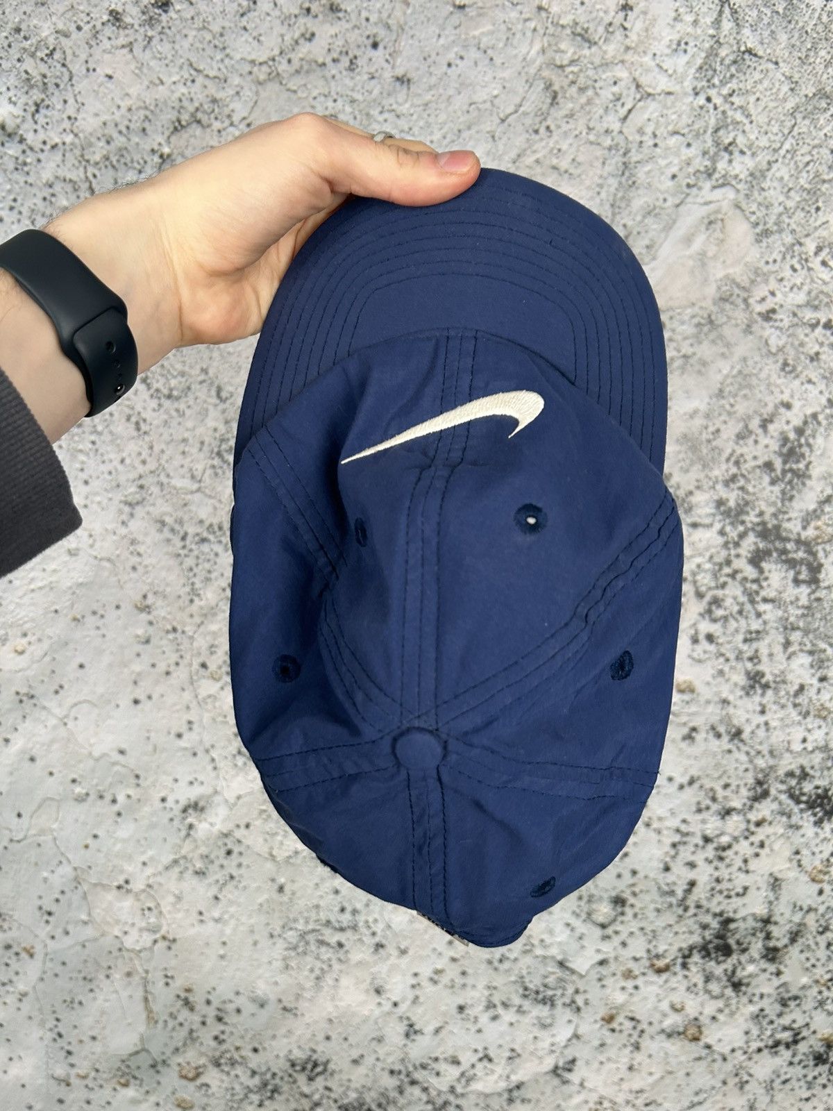 Nike Nike Vintage Swoosh Hat Cap 90s Streetwear Hype Skate Size ONE SIZE - 5 Thumbnail