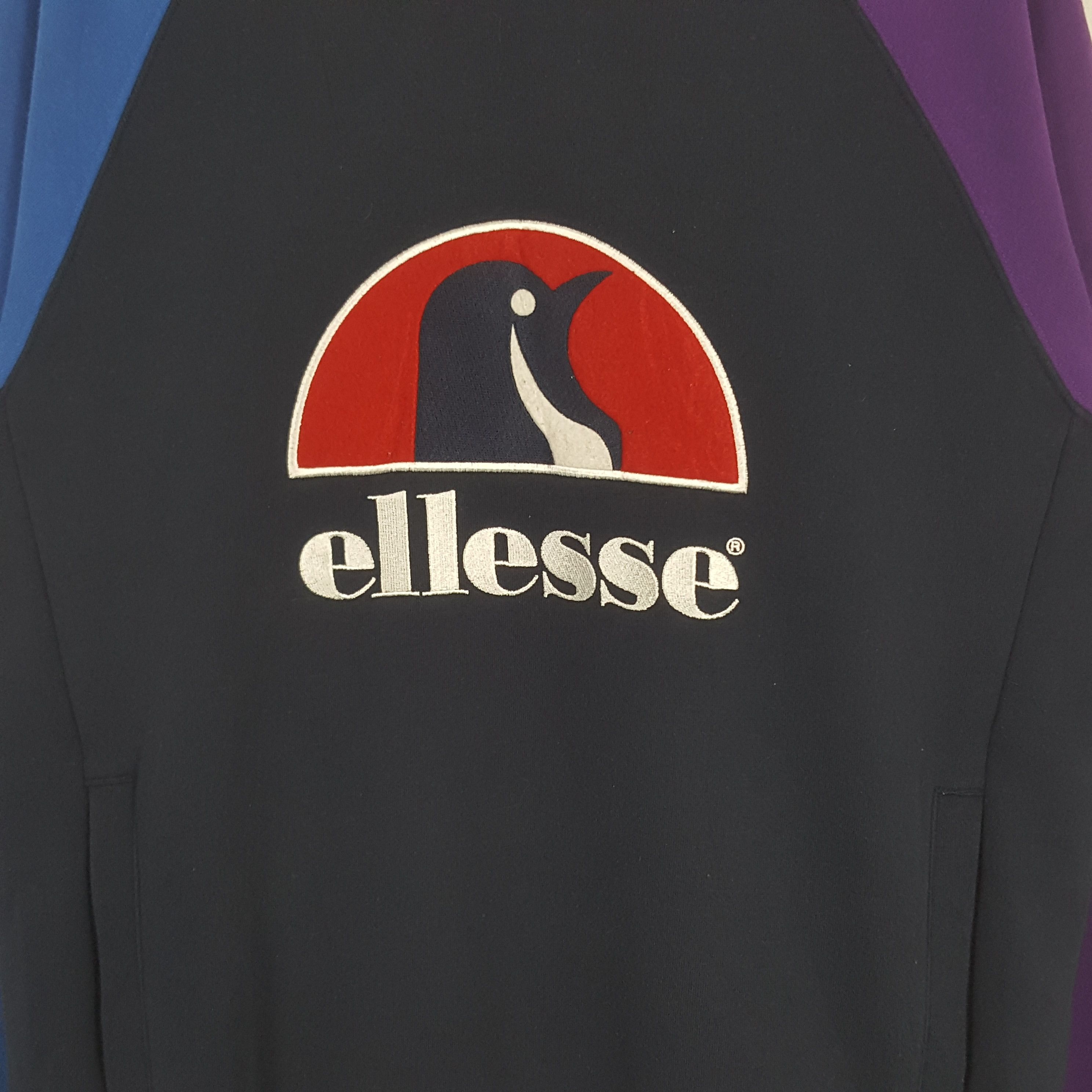 Ellesse × Vintage Vintage Ellese Italian Brand Center Logo Sweatshirt Size US L / EU 52-54 / 3 - 2 Thumbnail