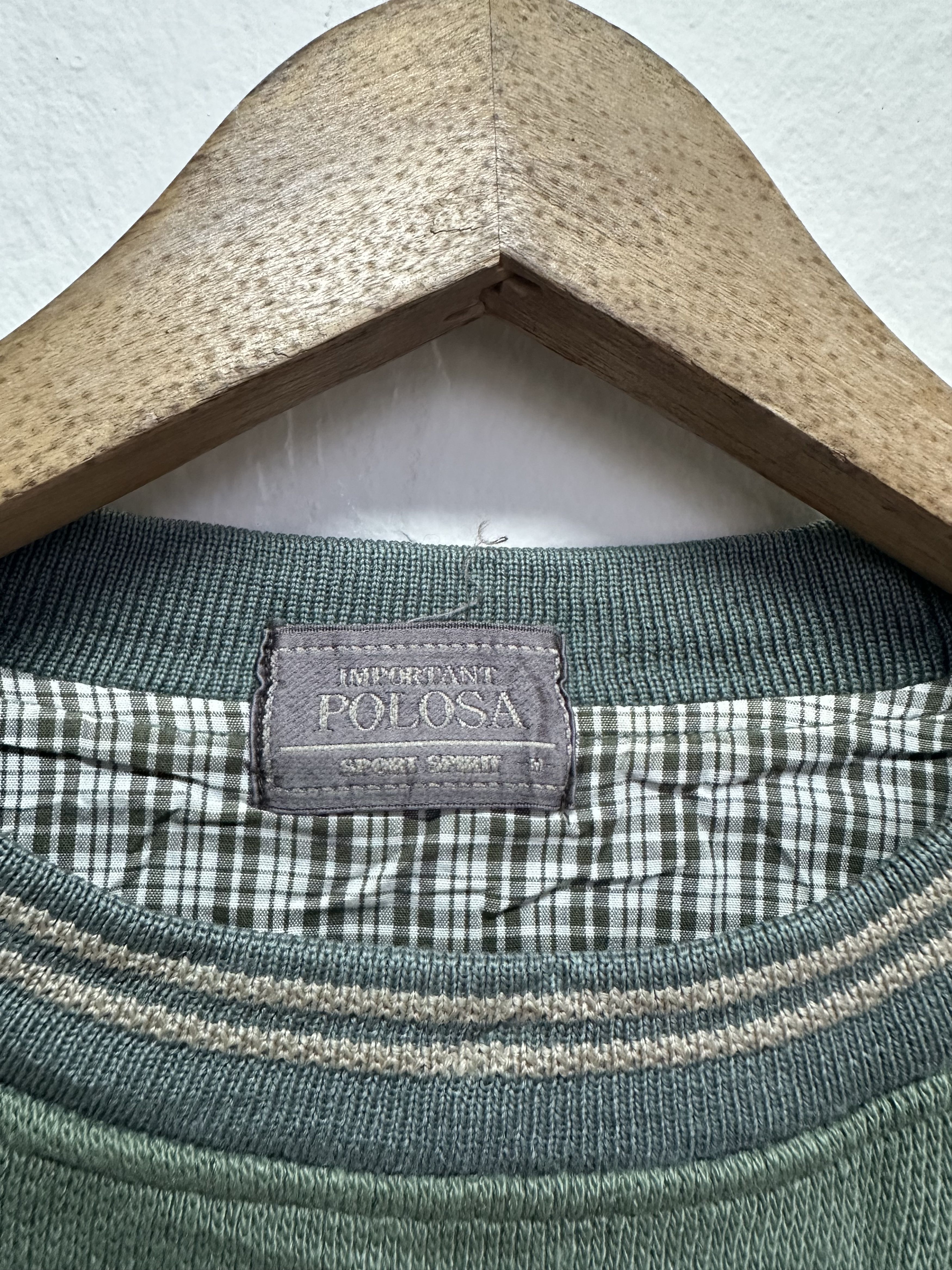 Japanese Brand Vintage Polosa Sport Spirit Crewneck Distressed Sweatshirt Size US M / EU 48-50 / 2 - 6 Thumbnail