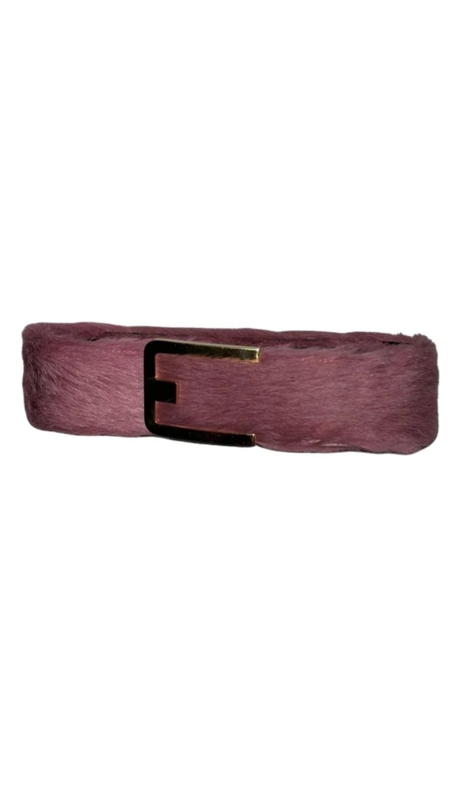 Prada Prada pink fur belt Size ONE SIZE - 1 Thumbnail