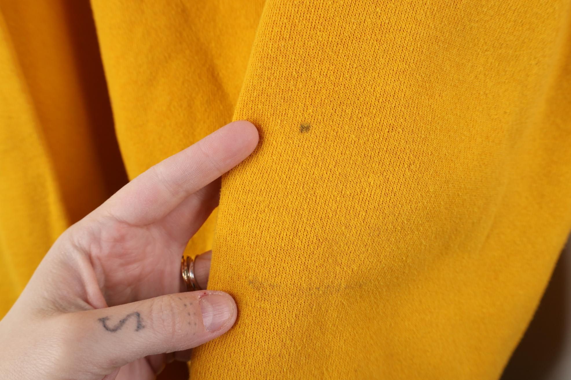 Vintage Vintage 90s Metro Parks Volunteer Crewneck Sweatshirt Yellow Size US XL / EU 56 / 4 - 7 Thumbnail