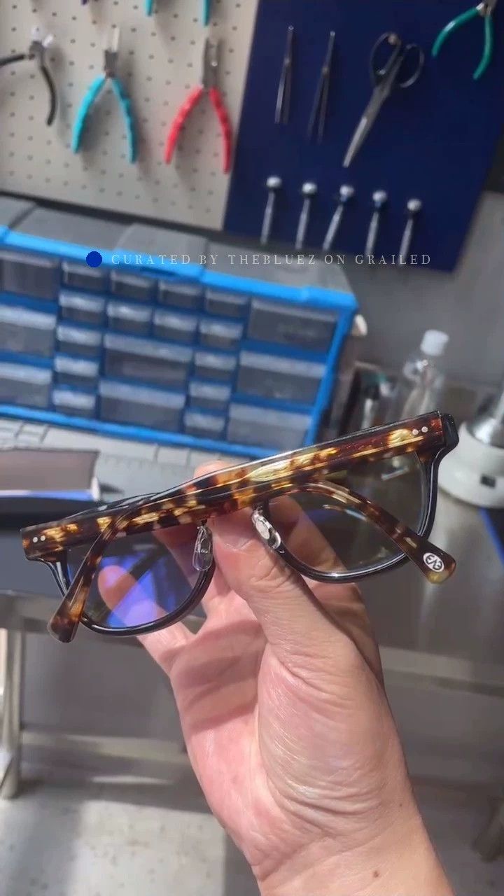 Eyevan 7285 Unworn Brown Eyewear by Edison Chen Size ONE SIZE - 1 Thumbnail