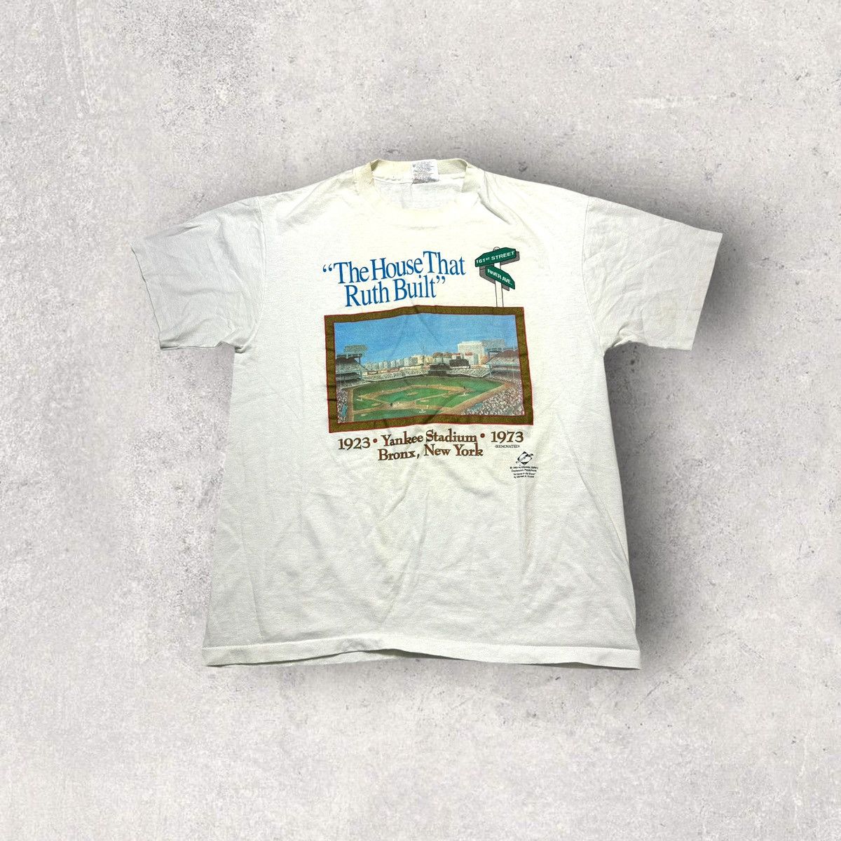 Hanes × MLB × Vintage Vintage Yankee Stadium tee Size US L / EU 52-54 / 3 - 1 Thumbnail