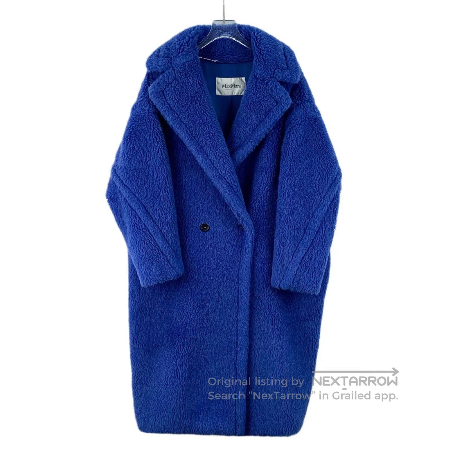 Other maxmara deep blue teddy wool coat. Size US S / EU 44-46 / 1 - 1 Thumbnail