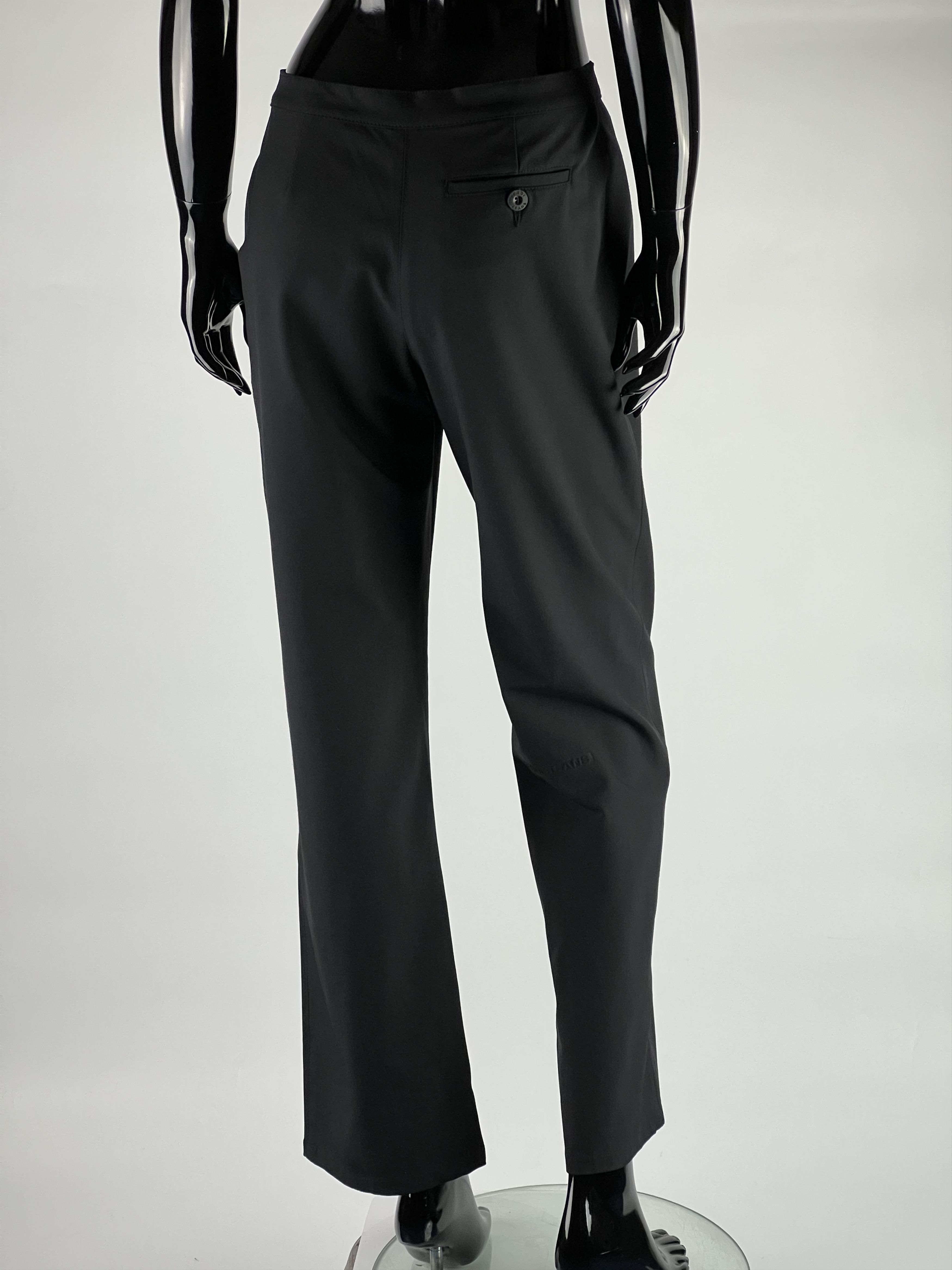 Fendi 90s Rare VTG Fendi Women's Black Pants Size 30" / US 8 / IT 44 - 4 Thumbnail