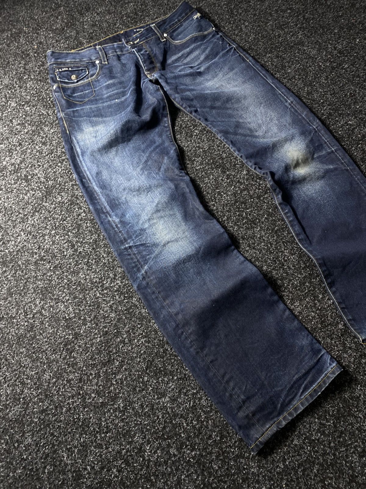 G-Star × If Six Was Nine × Vintage Vintage Y2K Raw G-Star baggy denim pants Jeans Size US 32 / EU 48 - 2 Thumbnail