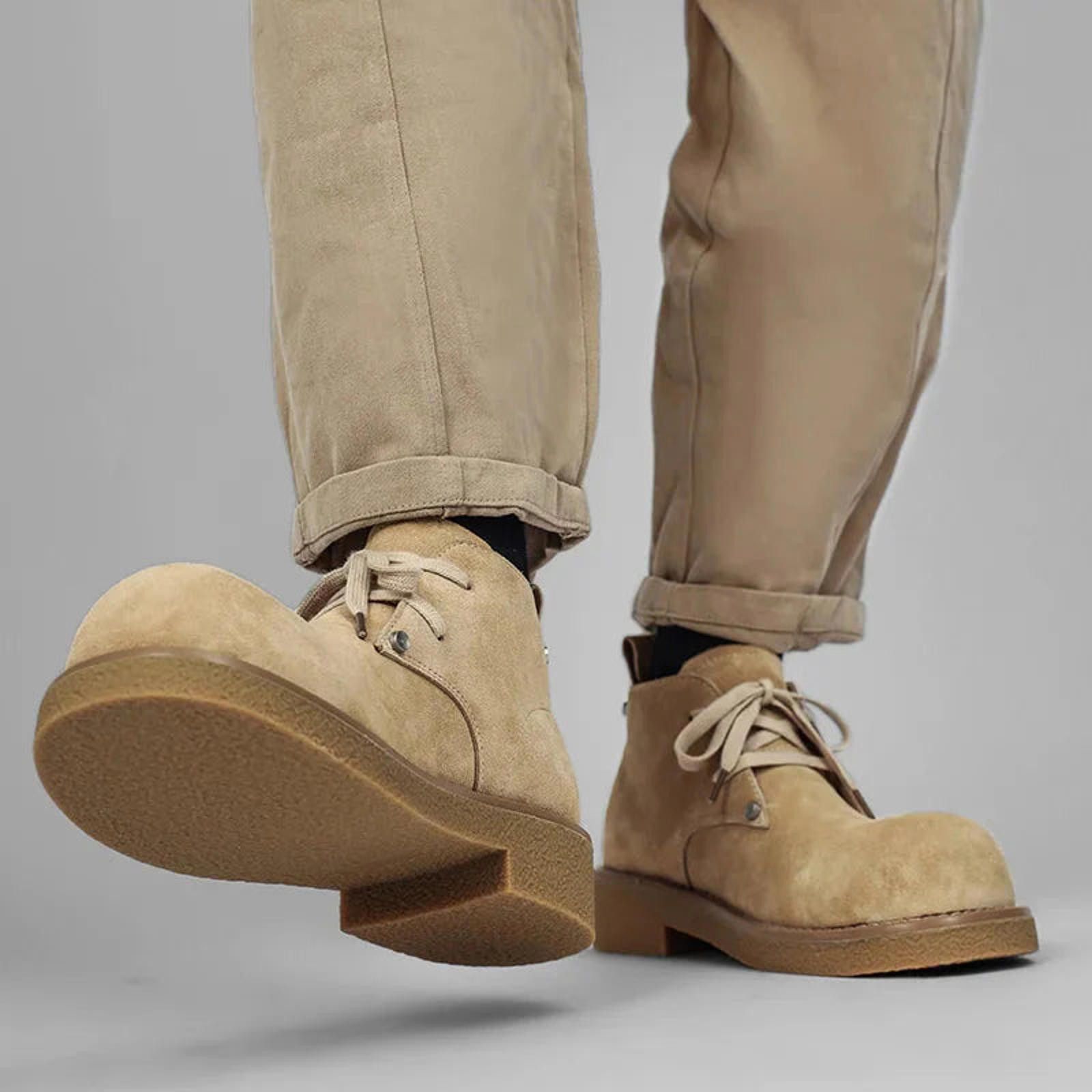 Other Faux Suede Derby Shoe Boots Size US 9.5 / EU 42-43 - 6 Thumbnail