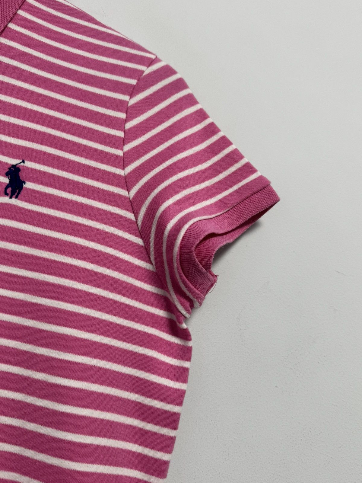 Ralph Lauren Ralph Lauren Striped Cotton Polo Dress Size L / US 10 / IT 46 - 10 Thumbnail