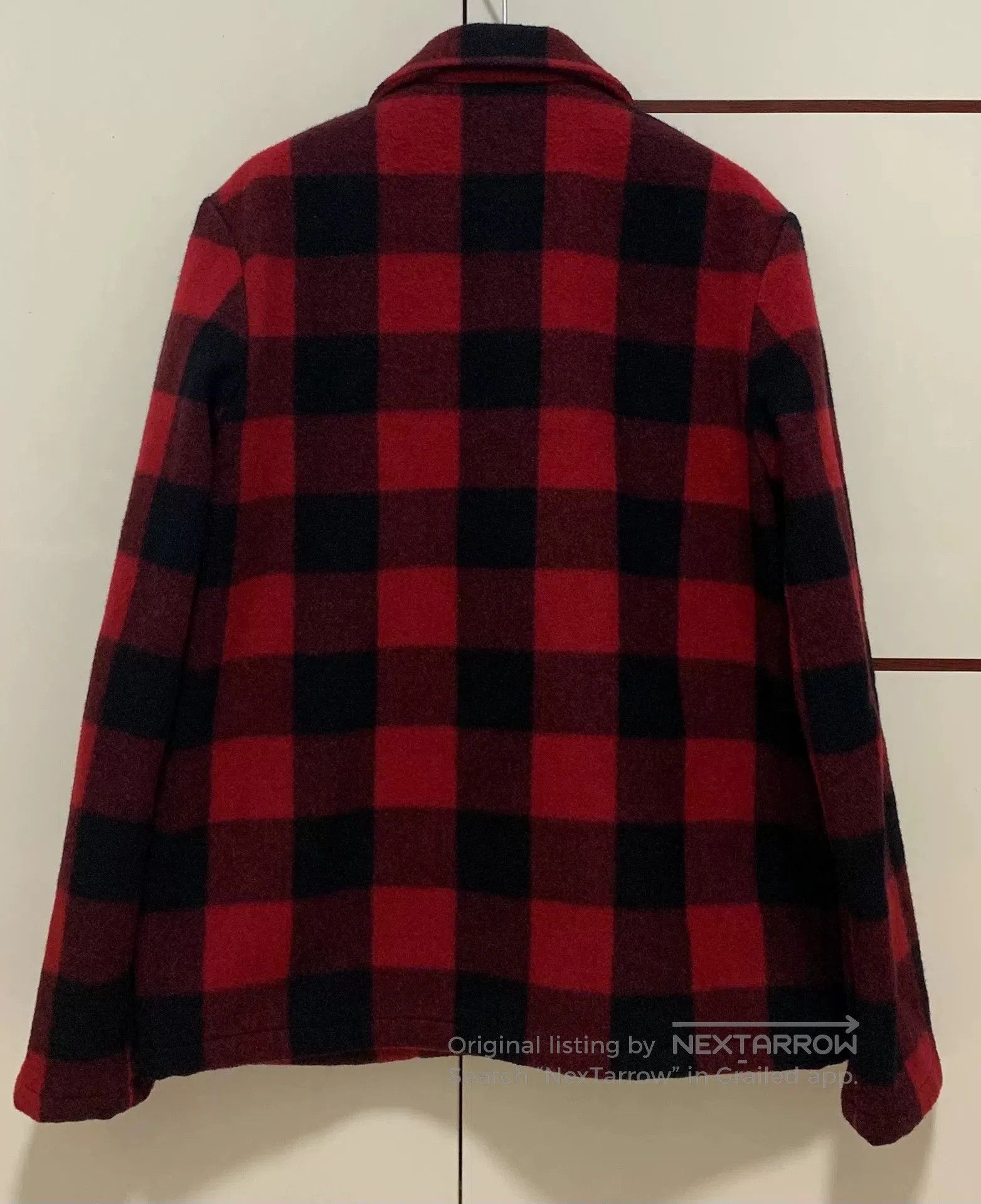 Saint Laurent Paris Saint Laurent Red and Black Plaid Jacket. Size US M / EU 48-50 / 2 - 2 Thumbnail