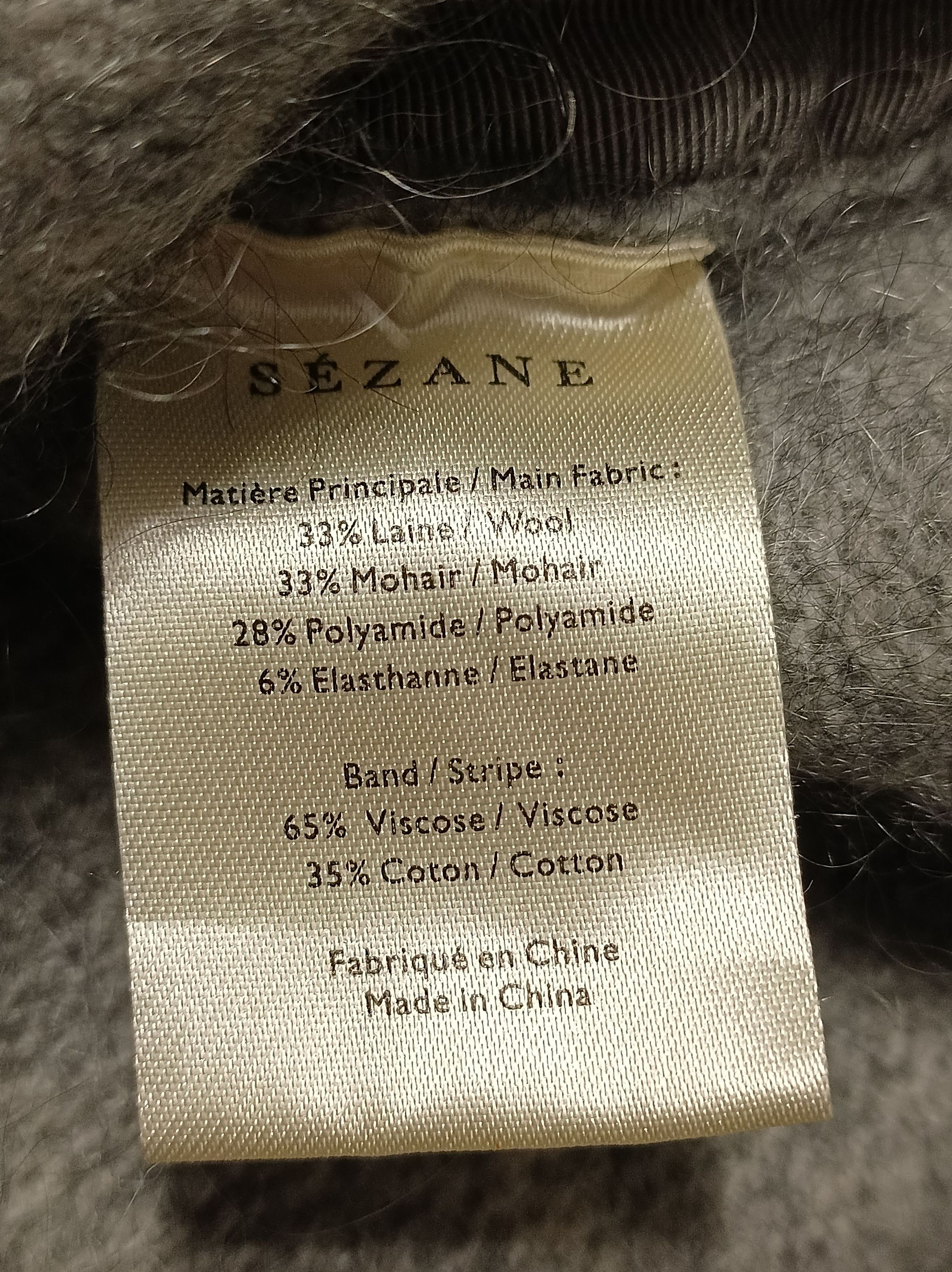 Sezane SEZANE Paul Jumper Grey Wool Mohair Sweater Size S Size S / US 4 / IT 40 - 9 Thumbnail