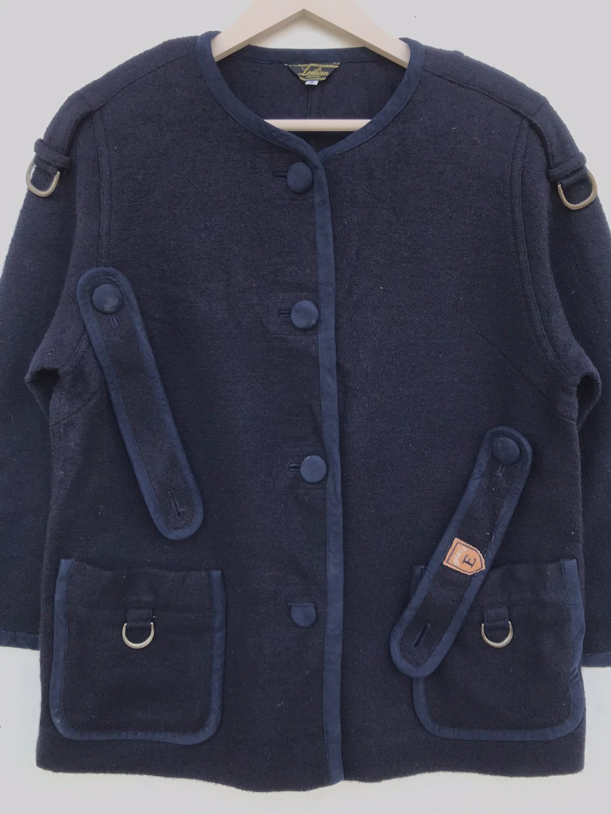 Japanese Brand × Vintage Vintage Japanese Brand Button Up Wool jacket Size M / US 6-8 / IT 42-44 - 5 Thumbnail