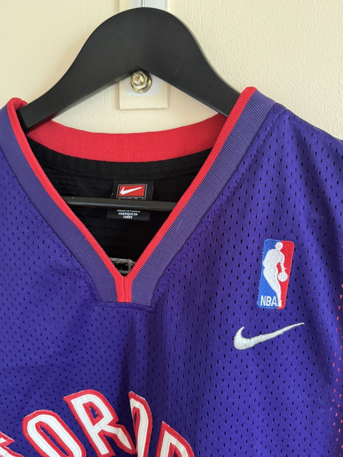 Nike Vintage 90s Jersey Nike Toronto Raptors #15 Vince Carter Size US L / EU 52-54 / 3 - 5 Thumbnail