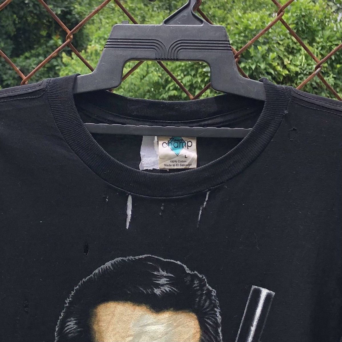 Vintage Vintage 1995 James Bond Goldenye THRASHED T-shirt Black Size US XL / EU 56 / 4 - 4 Thumbnail