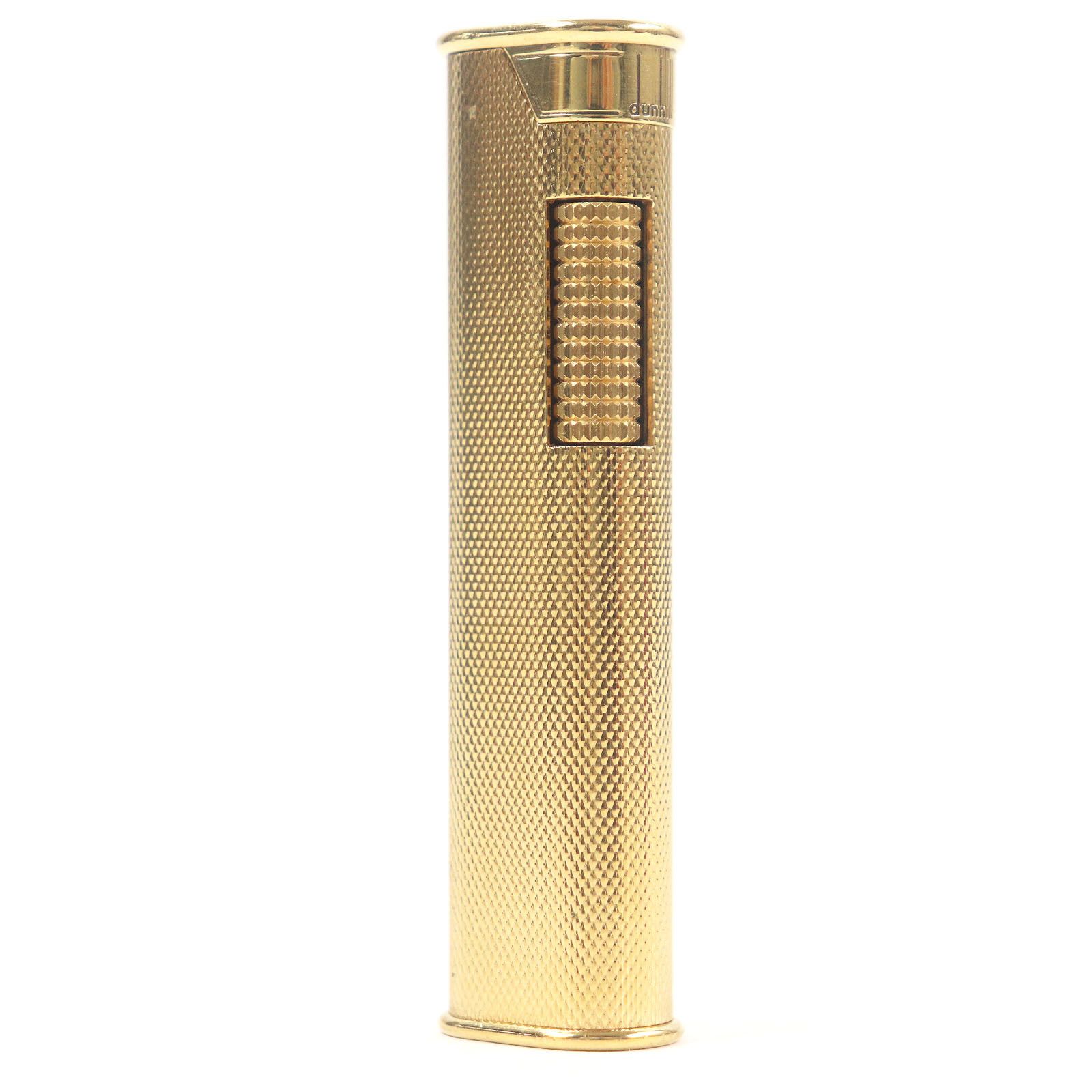 Other Dunhill Dunhill Slim All-over Pattern Oval Roller Lighter Metal Lighter DUTY FREE for USA Size ONE SIZE - 1 Thumbnail