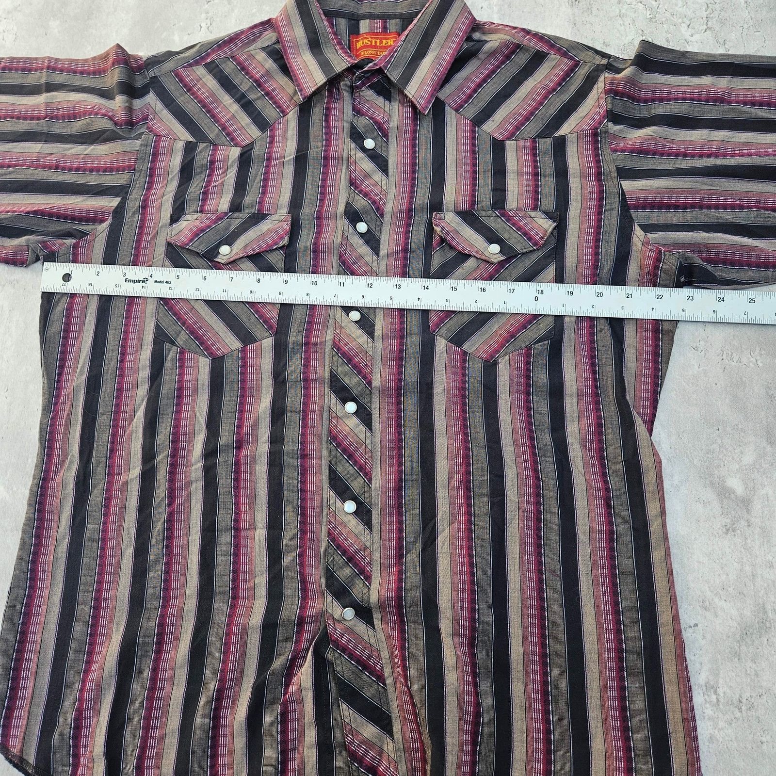 Rustler Vintage Rustler Western Shirt Pearl Snap Button Down Size L Size US L / EU 52-54 / 3 - 6 Thumbnail