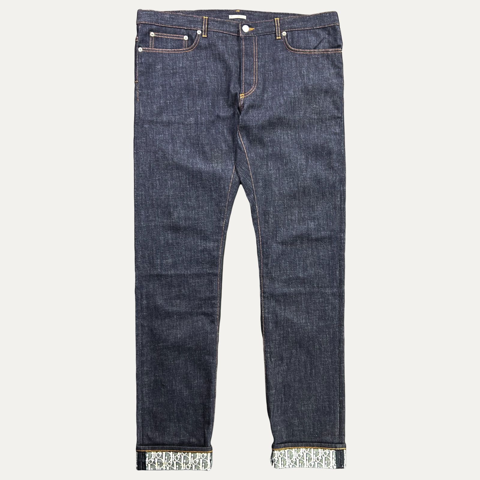 Dior Christian Dior Oblique Denim Jean Size US 38 / EU 54 - 1 Thumbnail