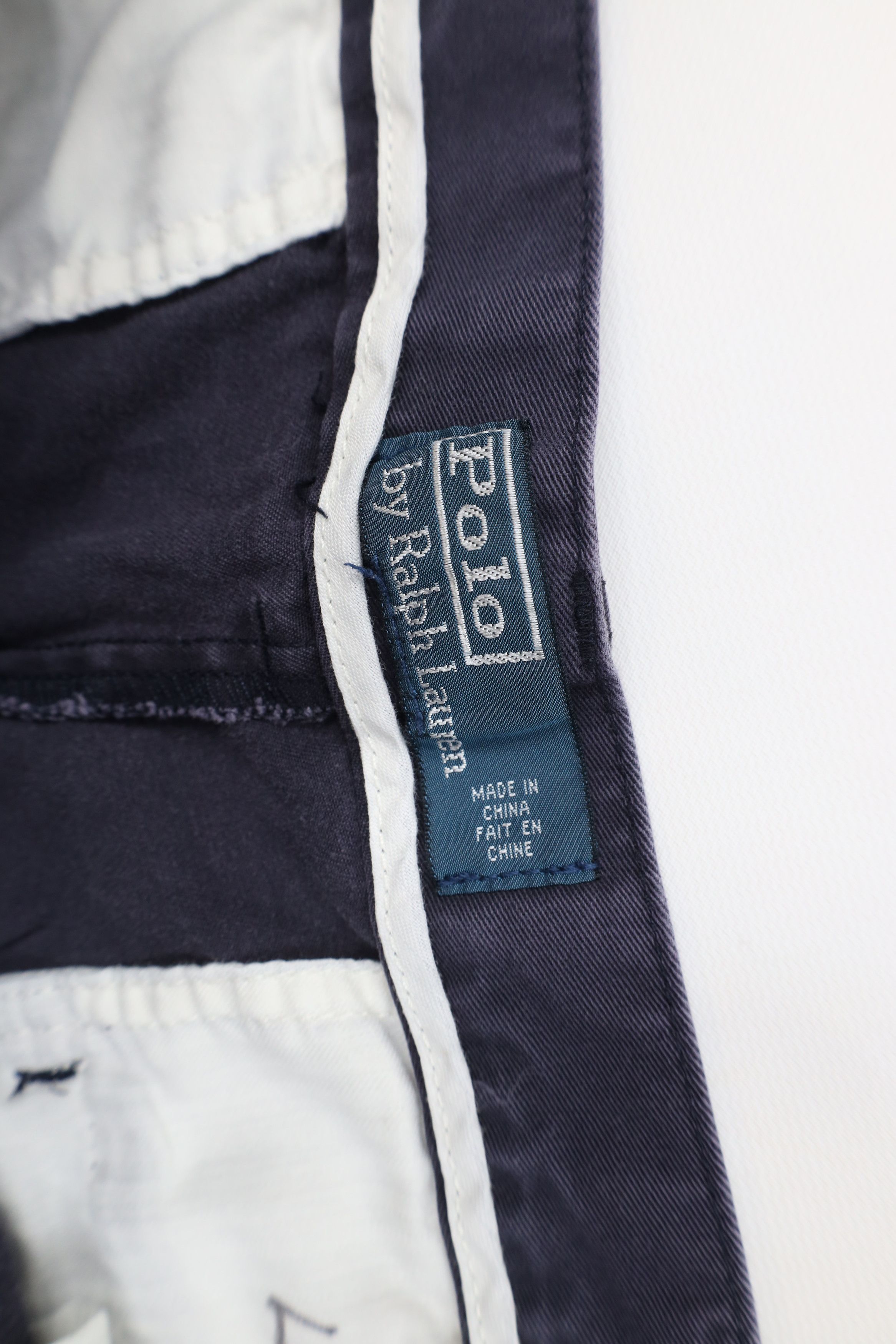 Polo Ralph Lauren Vintage 90s Ralph Lauren Cotton Chino Shorts Golfing Blue Size US 36 / EU 52 - 6 Thumbnail