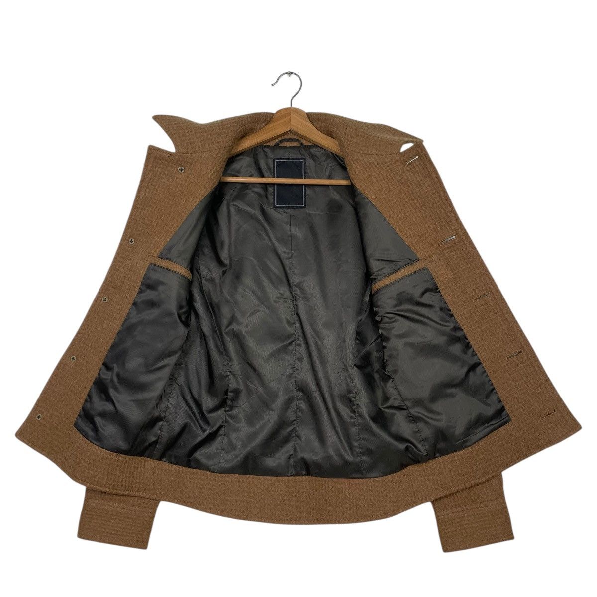 Tete Homme Tete Homme Brown Wool Jacket Size US S / EU 44-46 / 1 - 12 Thumbnail